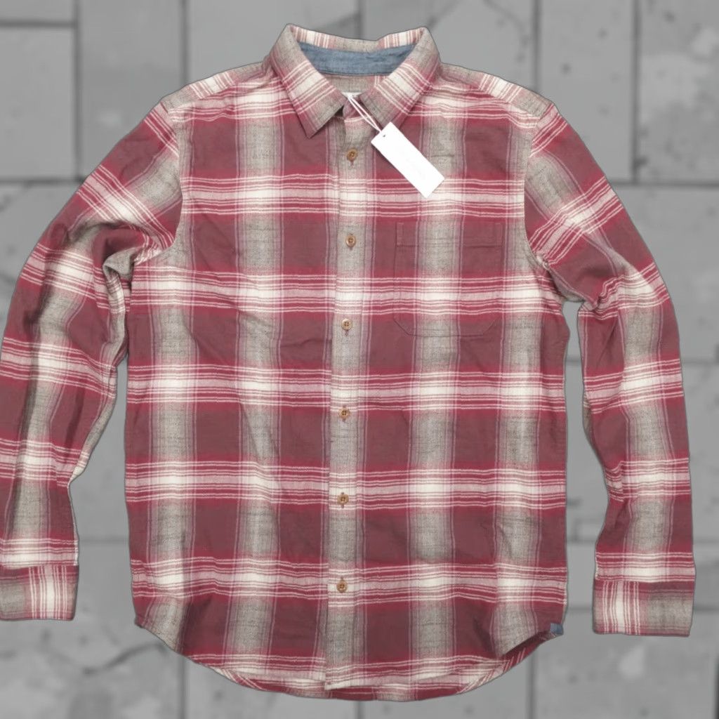 Outerknown Outerknown Button-Up Shirt Men S Flannel Plaid Thick All Seasons Heavyweight Multicolor Long Sleeve Casual Travel Size US S / EU 44-46 / 1 - 1 Thumbnail