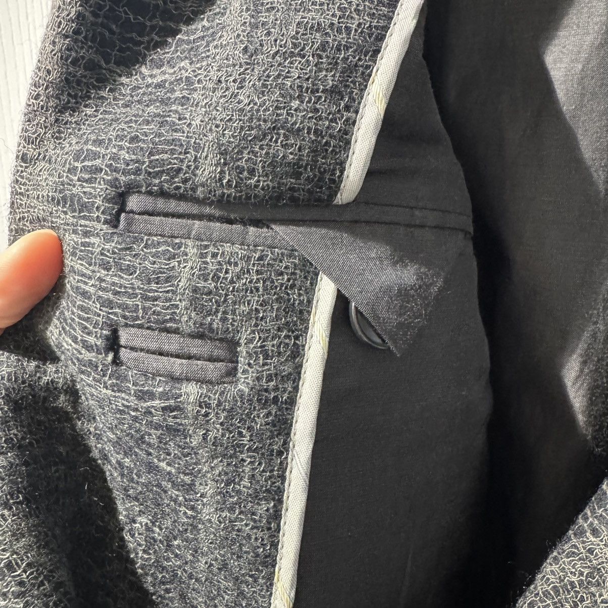 Deepti Deepti Black Wool Membrane Sleeve Long Jacket – Size 48 Size US M / EU 48-50 / 2 - 11 Thumbnail