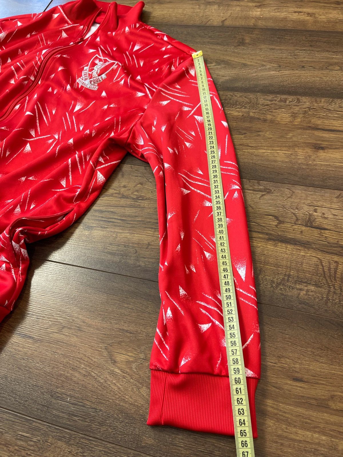 Vintage LIVERPOOL 1989/1990 REPLICA FOOTBALL SOCCER JACKET CANDY Size US S / EU 44-46 / 1 - 12 Thumbnail
