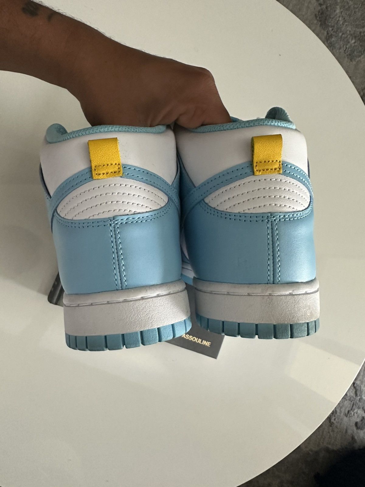 Nike Nike Dunk High “Blue Chill” Size US 9 / EU 42 - 8 Thumbnail