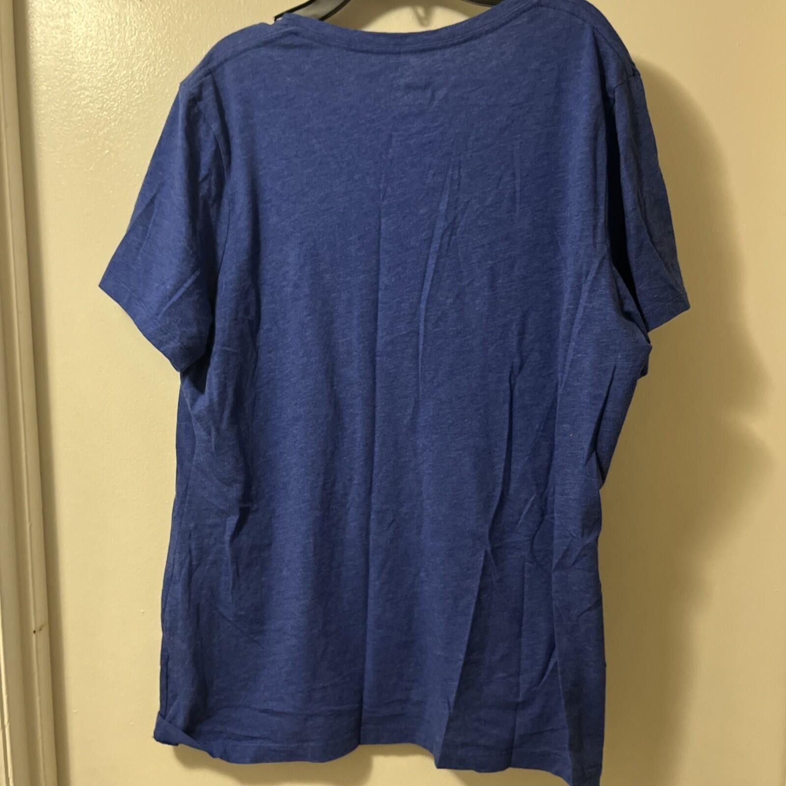 Other Chicago Cubs Baseball Womens XL Short Sleeve V Neck Pullover Size ONE SIZE - 3 Thumbnail