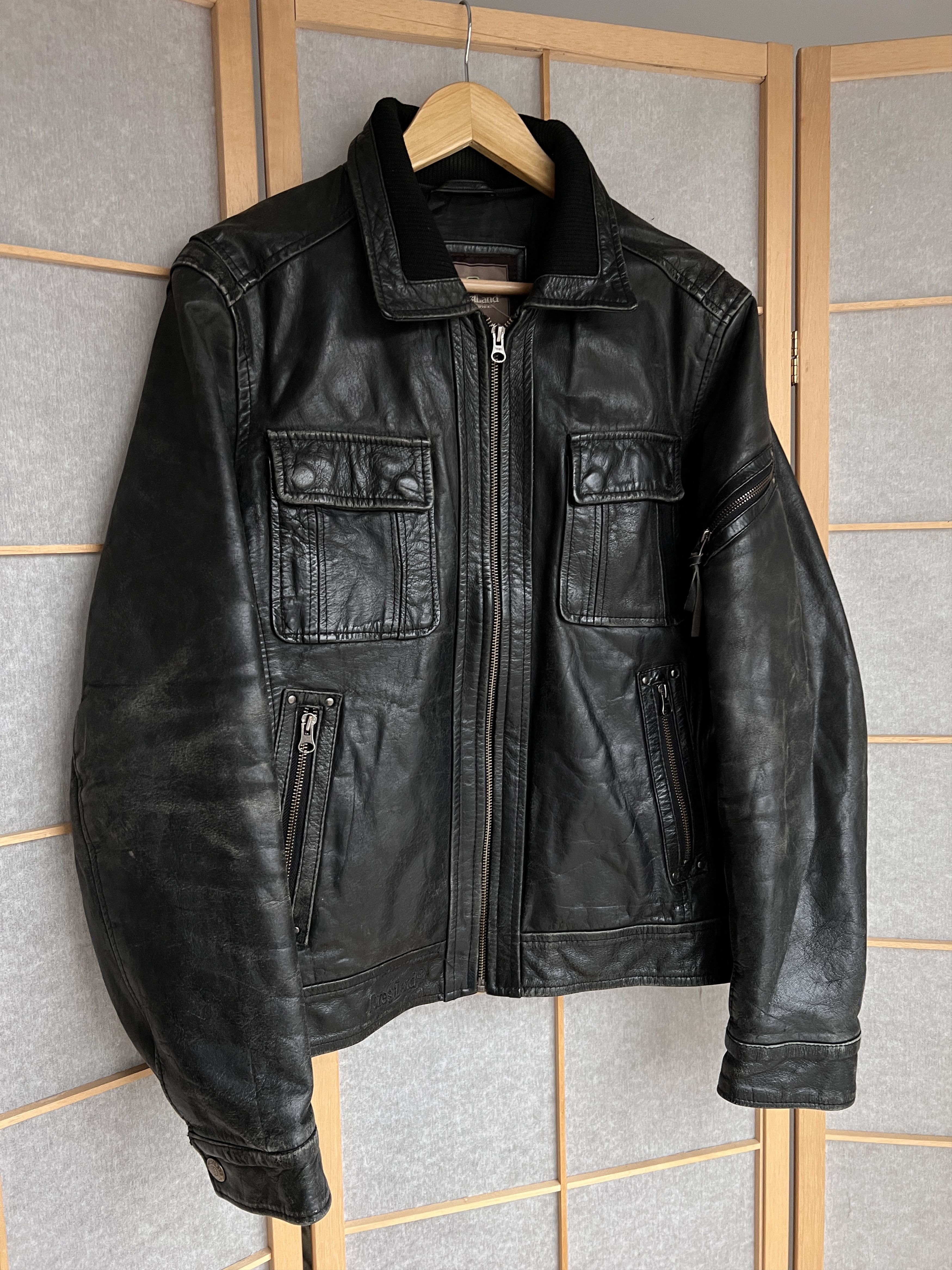 Diesel Leather jacket multipocket opium rick owens balenciaga style Size US L / EU 52-54 / 3 - 15 Thumbnail