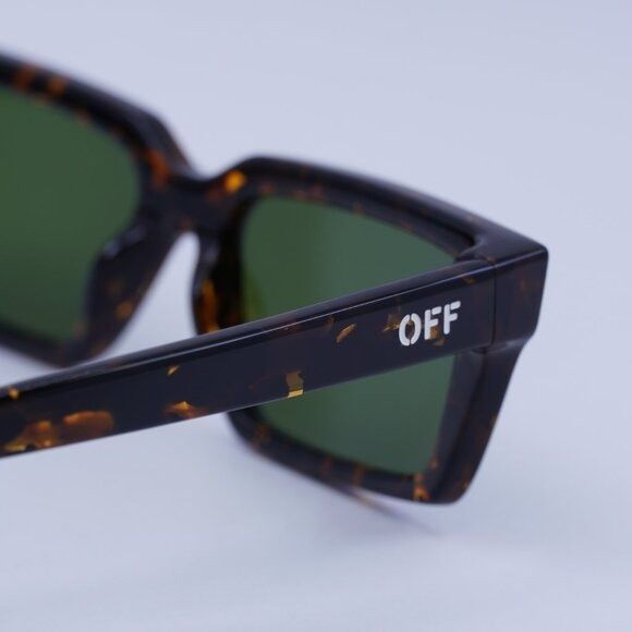 Off-White 🕶️New Off-White OERI13A WARREN 6055 Sunglasses - Havana Size ONE SIZE - 6 Thumbnail