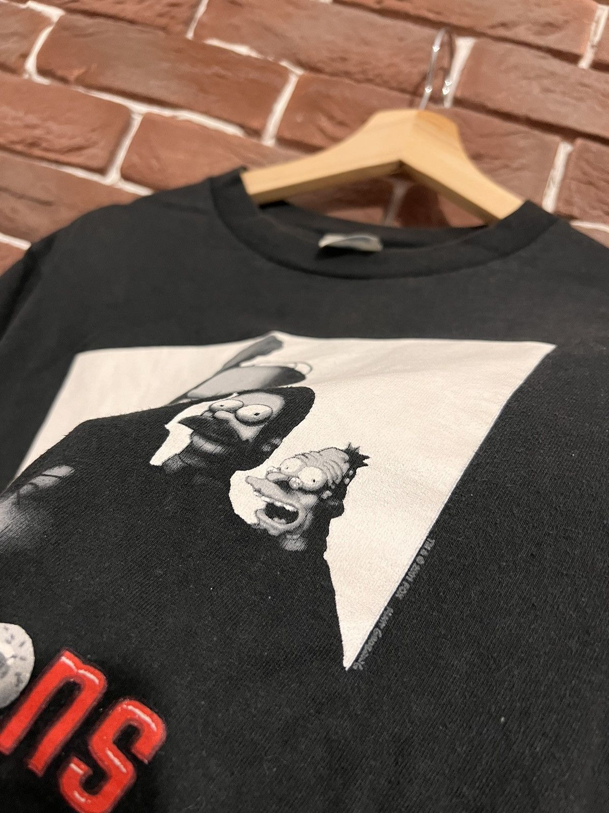 Cartoon Network Vintage 90s The Simpsons Godfather Rare Cartoon Tee Hype Size US S / EU 44-46 / 1 - 4 Thumbnail
