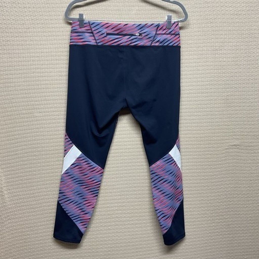 Athleta NWOT Athleta Electra Sonar 7/8 Mid Rise Pocke Tight Women L Size 32" / US 10 / IT 46 - 7 Thumbnail