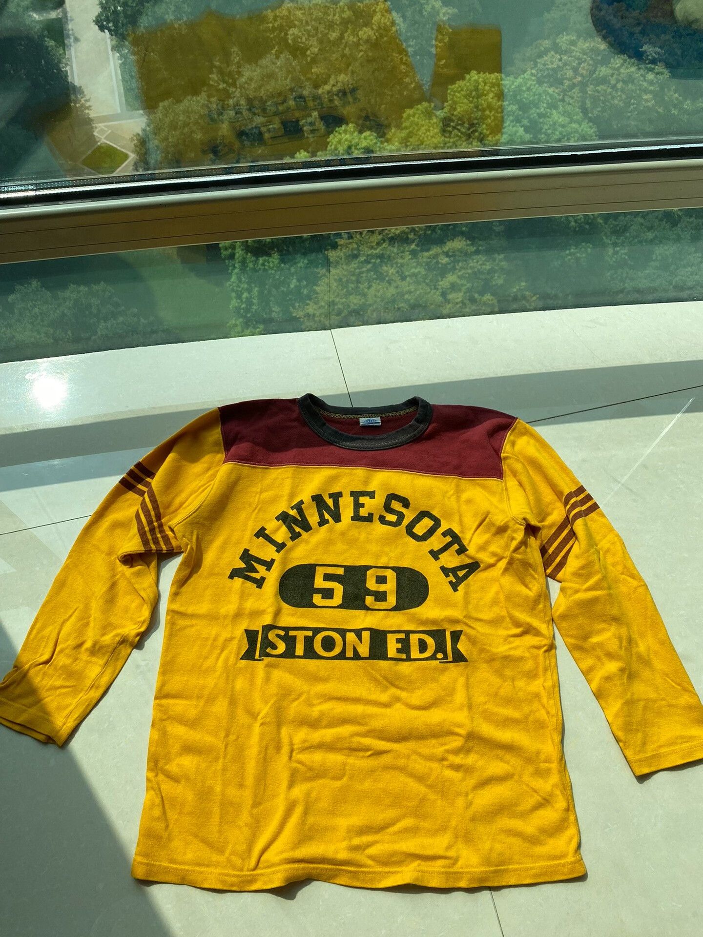 Freewheelers long sleeve yellow minnesota shirt Size US S / EU 44-46 / 1 - 1 Thumbnail