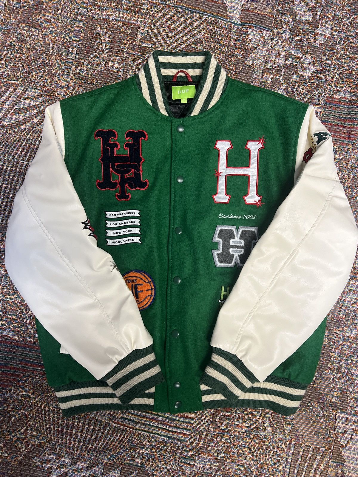 HUF（ハフ）の「HUF ハフ ベースボールカラー 20th 中綿