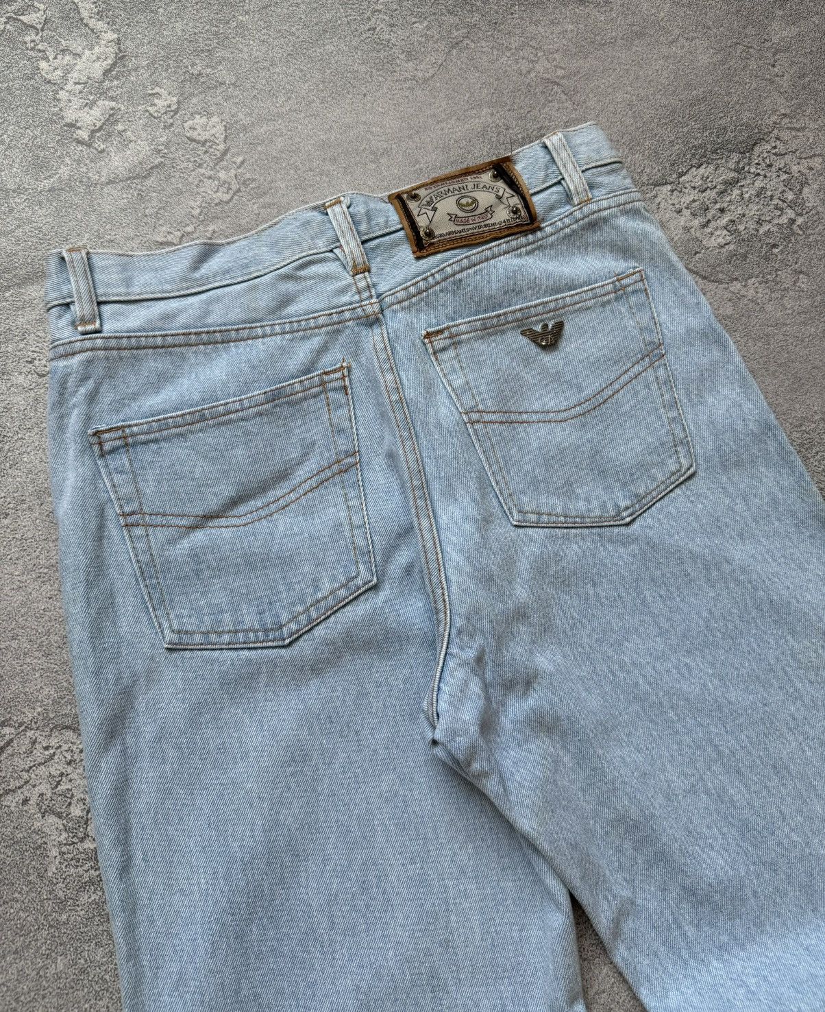 Armani × Emporio Armani × Giorgio Armani Armani Jeans 30/32 denim pant jean trouser chino vintage Size US 30 / EU 46 - 3 Thumbnail