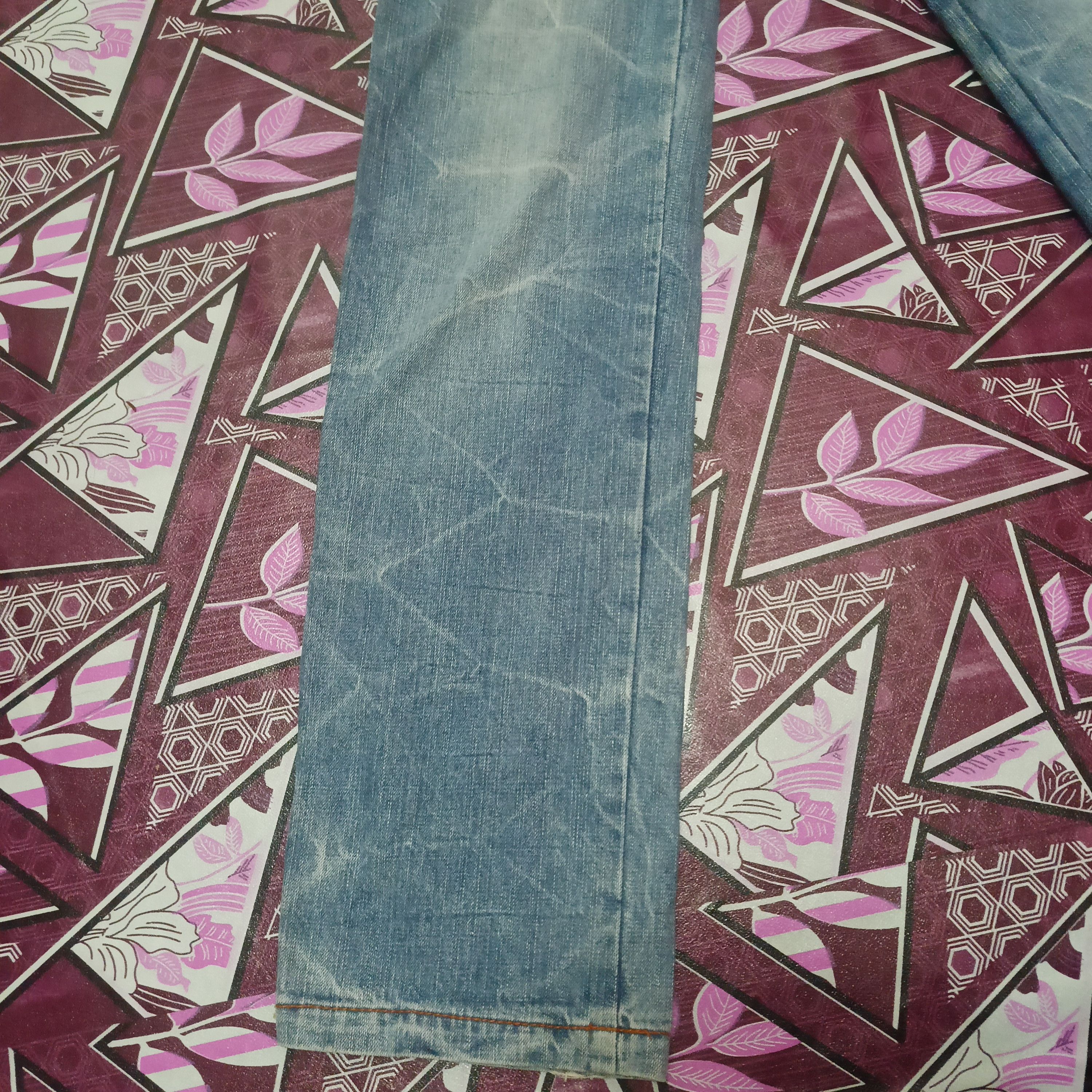 Japanese Brand RARE JEANS SKULLS BA-TSU STUDIOS BOY Flared Denim Size US 29 - 3 Thumbnail