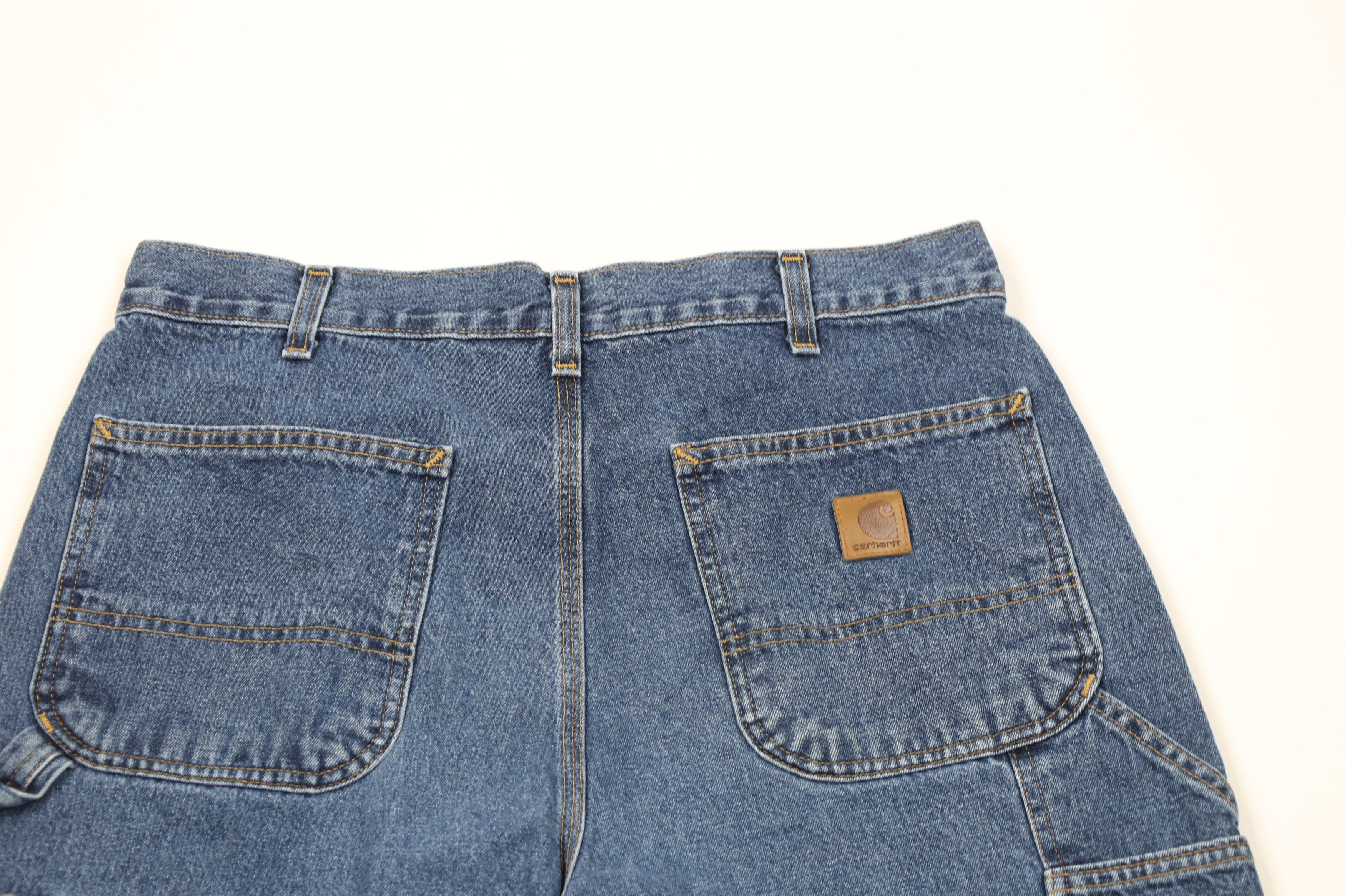 Carhartt Vintage Y2K Carhartt Loose Original Fit Wide Leg Denim Jeans Size US 34 / EU 50 - 13 Thumbnail