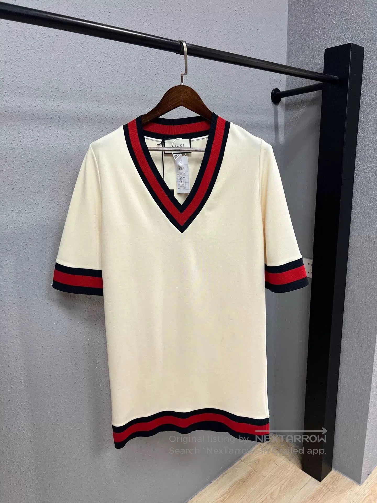 Gucci Gucci Red Green Knit Dress. | Grailed