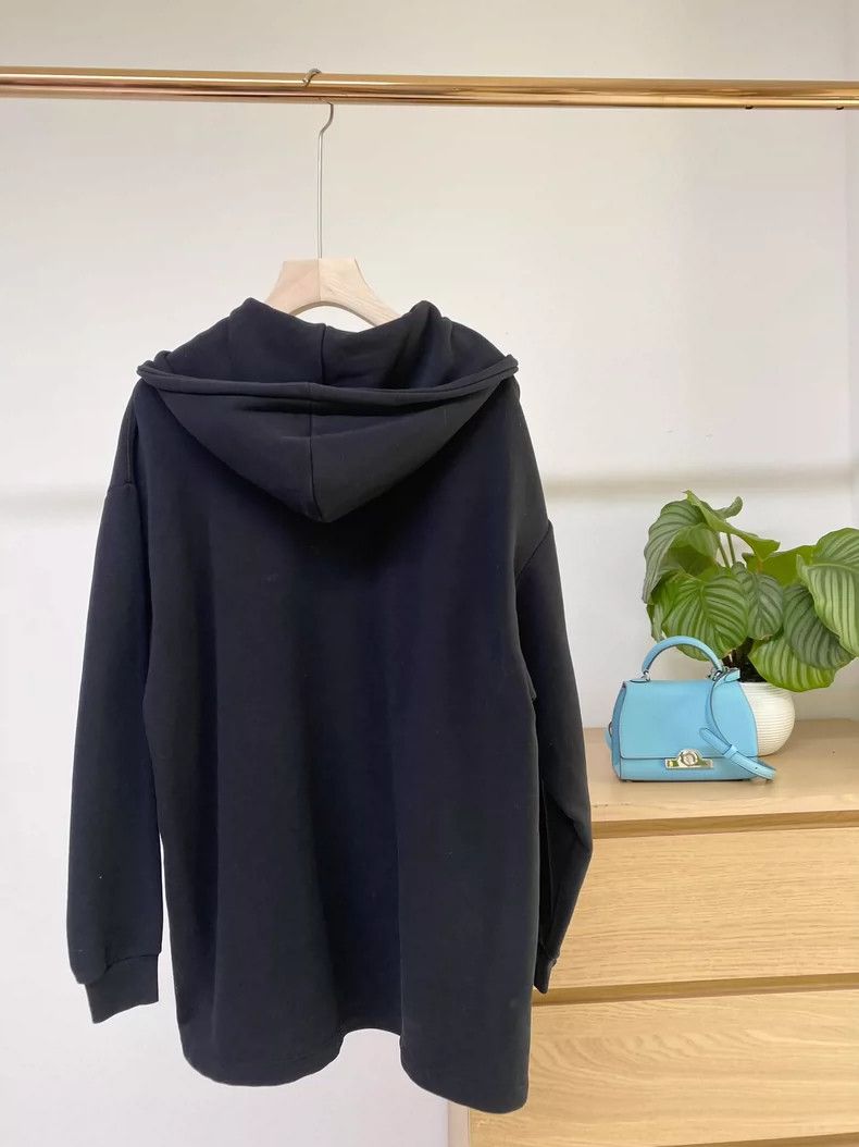 Balenciaga Balenciaga Sanskrit doll collar hoodie 2504-Nextarrow Size US XS / EU 42 / 0 - 2 Thumbnail