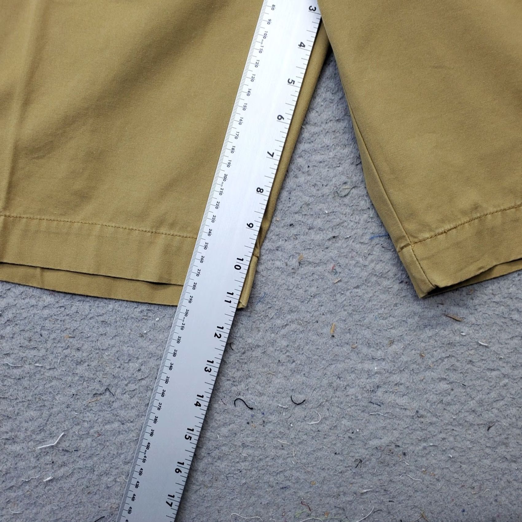 Vintage Woolrich Cargo Shorts Mens 36 Tan Cotton Regular Fit Utility Pockets Flat Front Size US 36 / EU 52 - 4 Thumbnail
