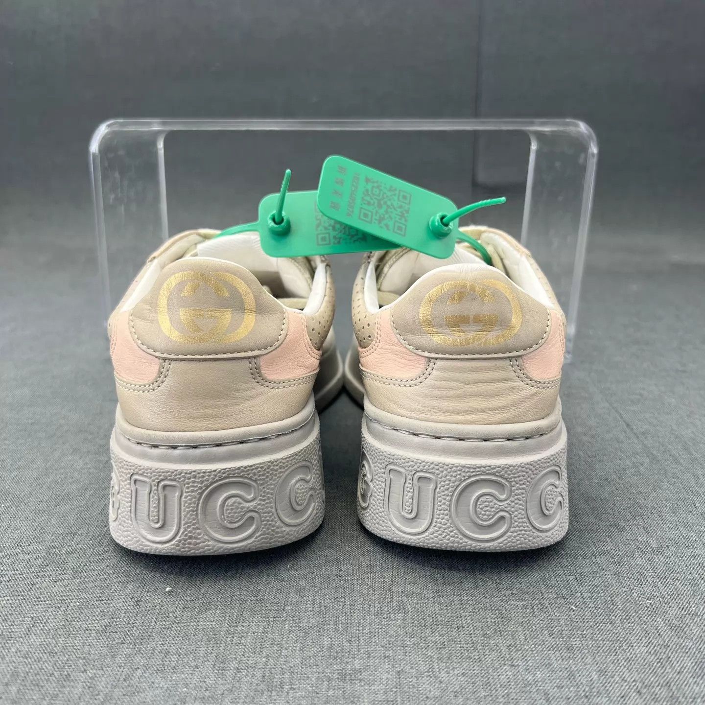 Gucci Gucci Mauve Pink Cookie Sneaker 35 EU Original Box Size US 4.5 / IT 34.5 - 5 Thumbnail