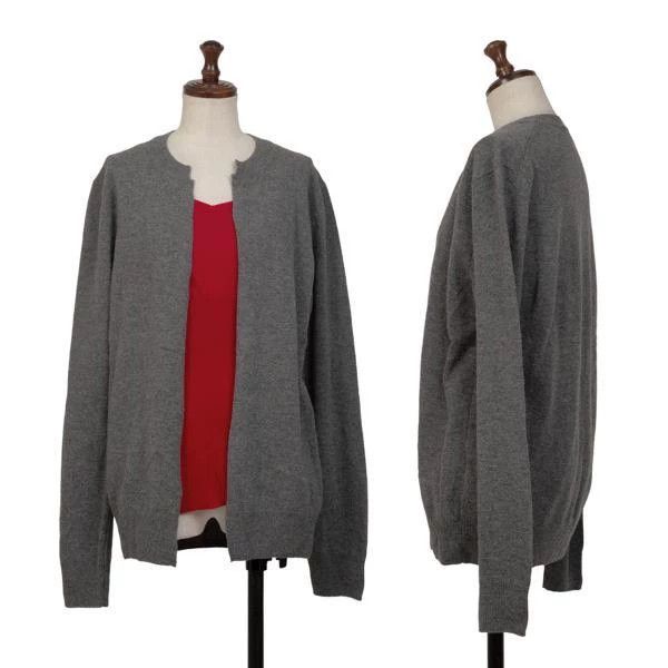 Comme des Garcons Comme Des Garcons Grey Retro Fake Two-Piece Knit Top Size S / US 4 / IT 40 - 1 Thumbnail