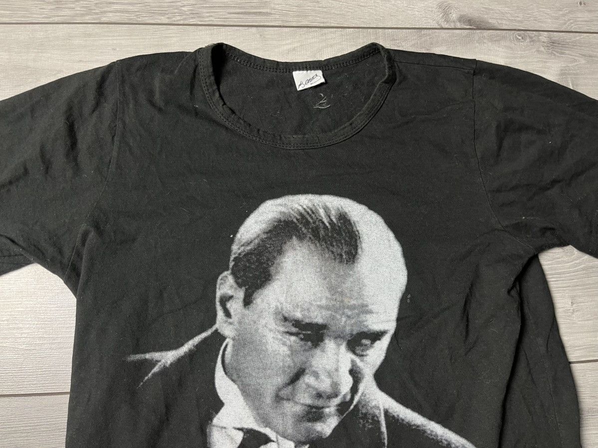 Band Tees vintage 90s Mustafa Kemal Ataturk T-Shirt Memorial Size US M / EU 48-50 / 2 - 3 Thumbnail