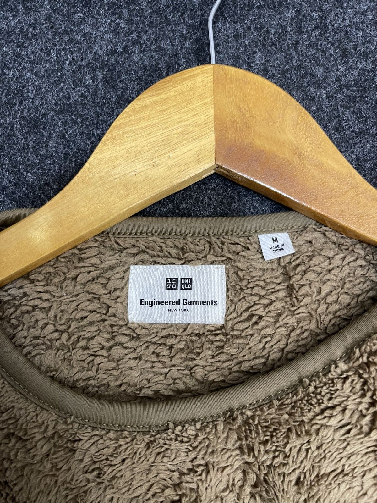 Engineered Garments × Uniqlo Uniqlo × Engineered Garments Brown Fleece Jacket – Size M Size US M / EU 48-50 / 2 - 2 Thumbnail