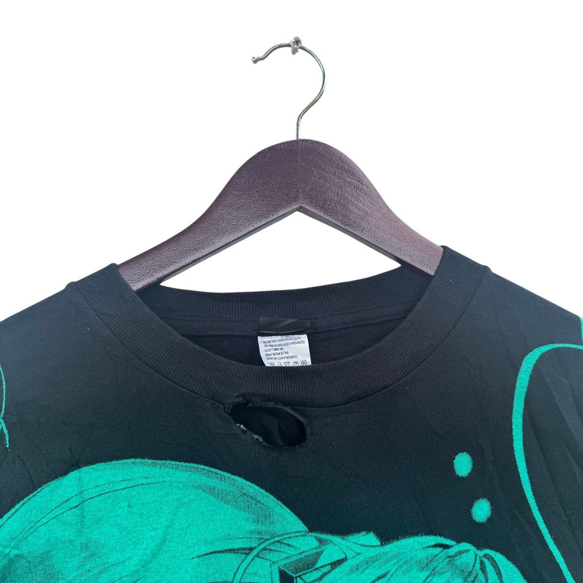 Japanese Brand Hatsune Miku Thrashed Tee Shirt Japanese Music Anime Manga Size US M / EU 48-50 / 2 - 10 Thumbnail