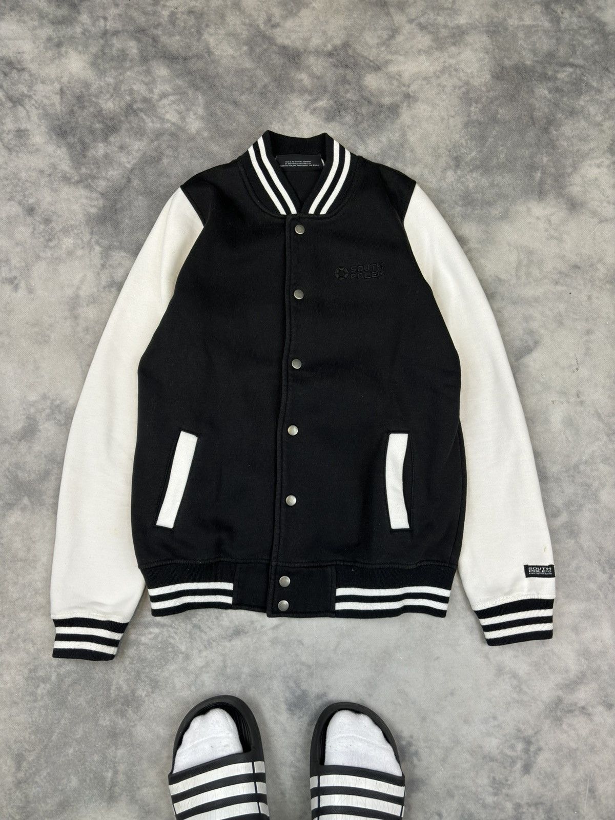 Southpole × Vintage VINTAGE Y2K SOUTHPOLE BOMBER VARSITY BOMBER JACKET RAP Size US M / EU 48-50 / 2 - 1 Thumbnail