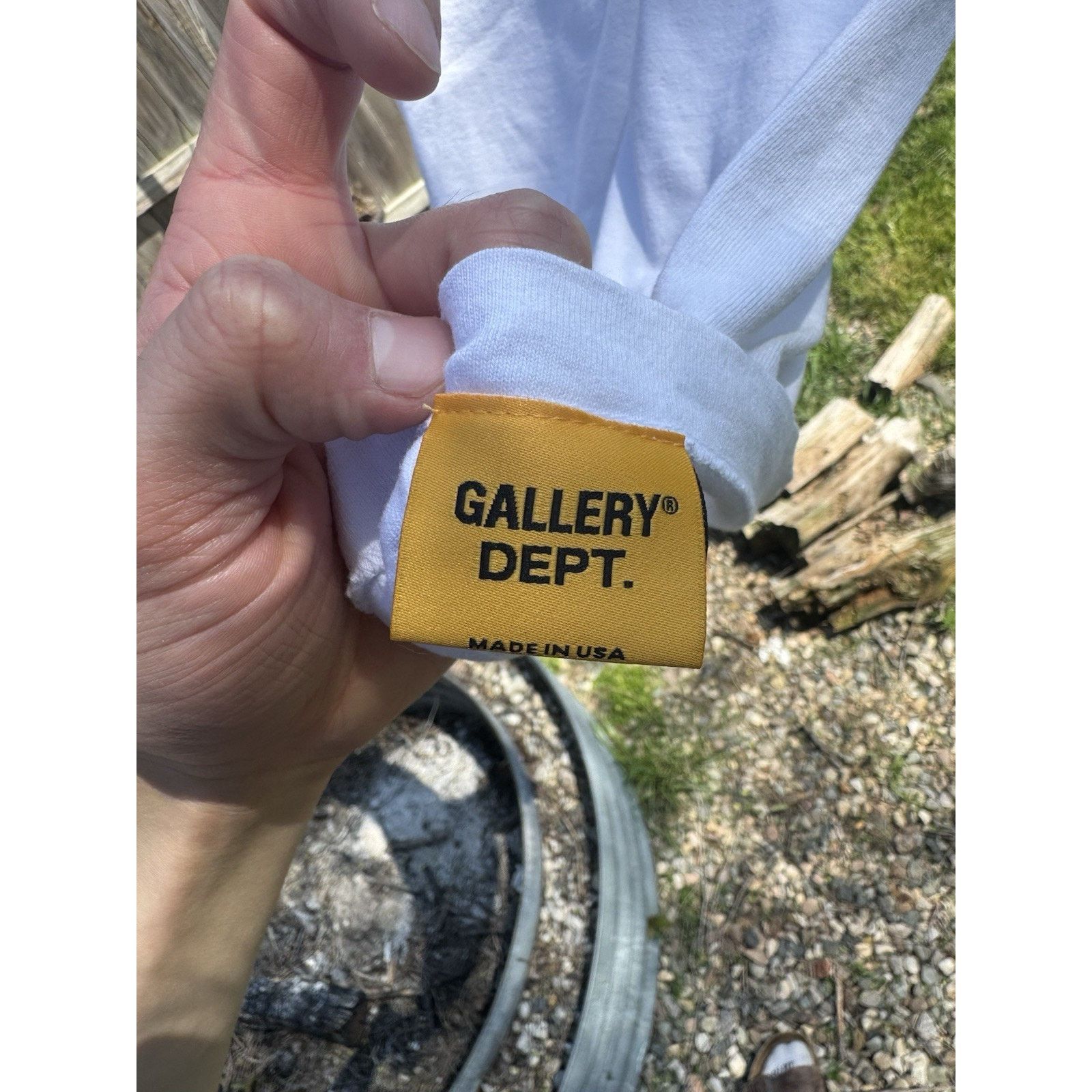 Gallery Dept. Gallery Dept Shirt Everything Must Go White Shirt Mens Large Size US L / EU 52-54 / 3 - 9 Thumbnail