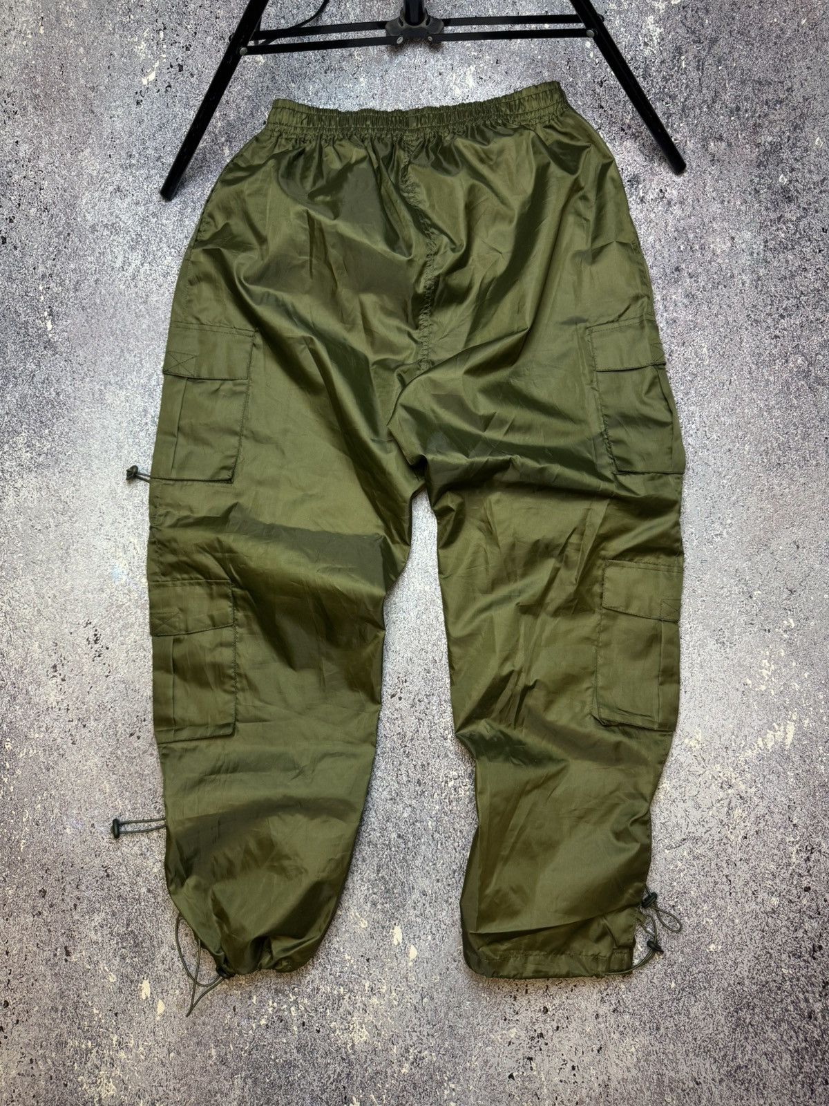 Japanese Brand × Vintage 💥CRAZY JAPANESE PARACHUTE PANTS AVANT-GARDE STYLE Size US 33 - 9 Thumbnail