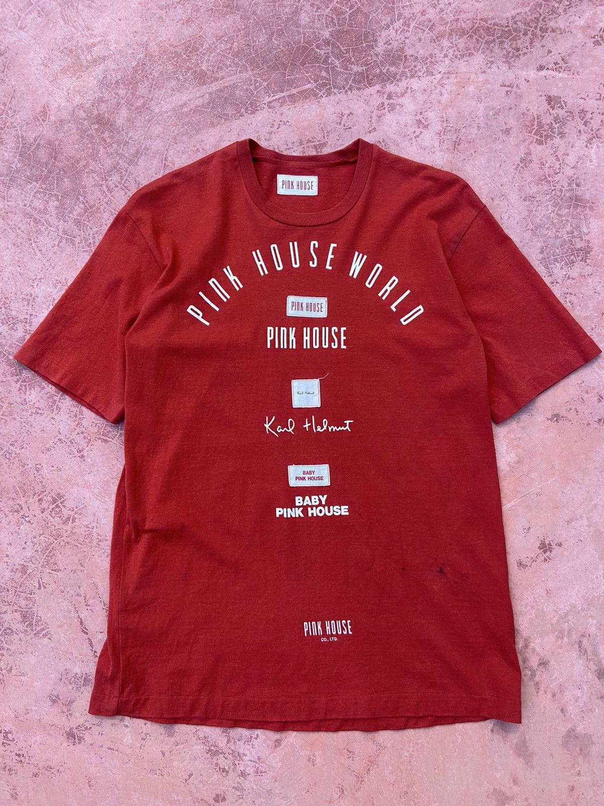 Karl Helmut 🔥 Karl Helmut X Pink House t shirt Size US M / EU 48-50 / 2 - 1 Thumbnail