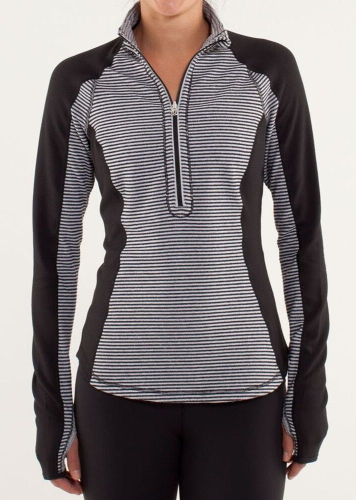 Lululemon Lululemon Run U-Turn Mini Check Pique Reversible Pullover Size M / US 6-8 / IT 42-44 - 8 Thumbnail