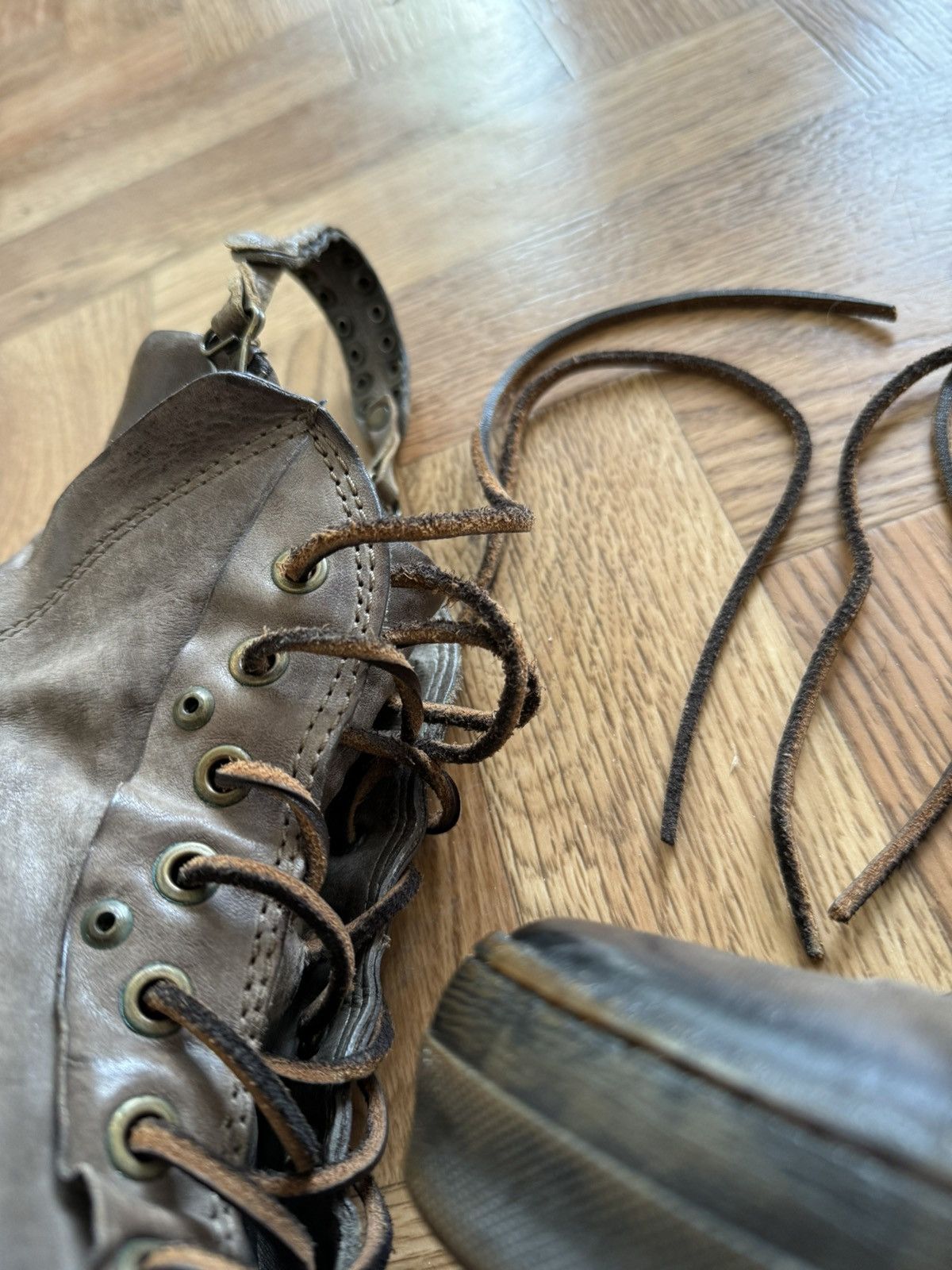 Other Brown A.S. 98 air step rare boots avantgarde shoes Size US 8 / IT 38 - 6 Thumbnail