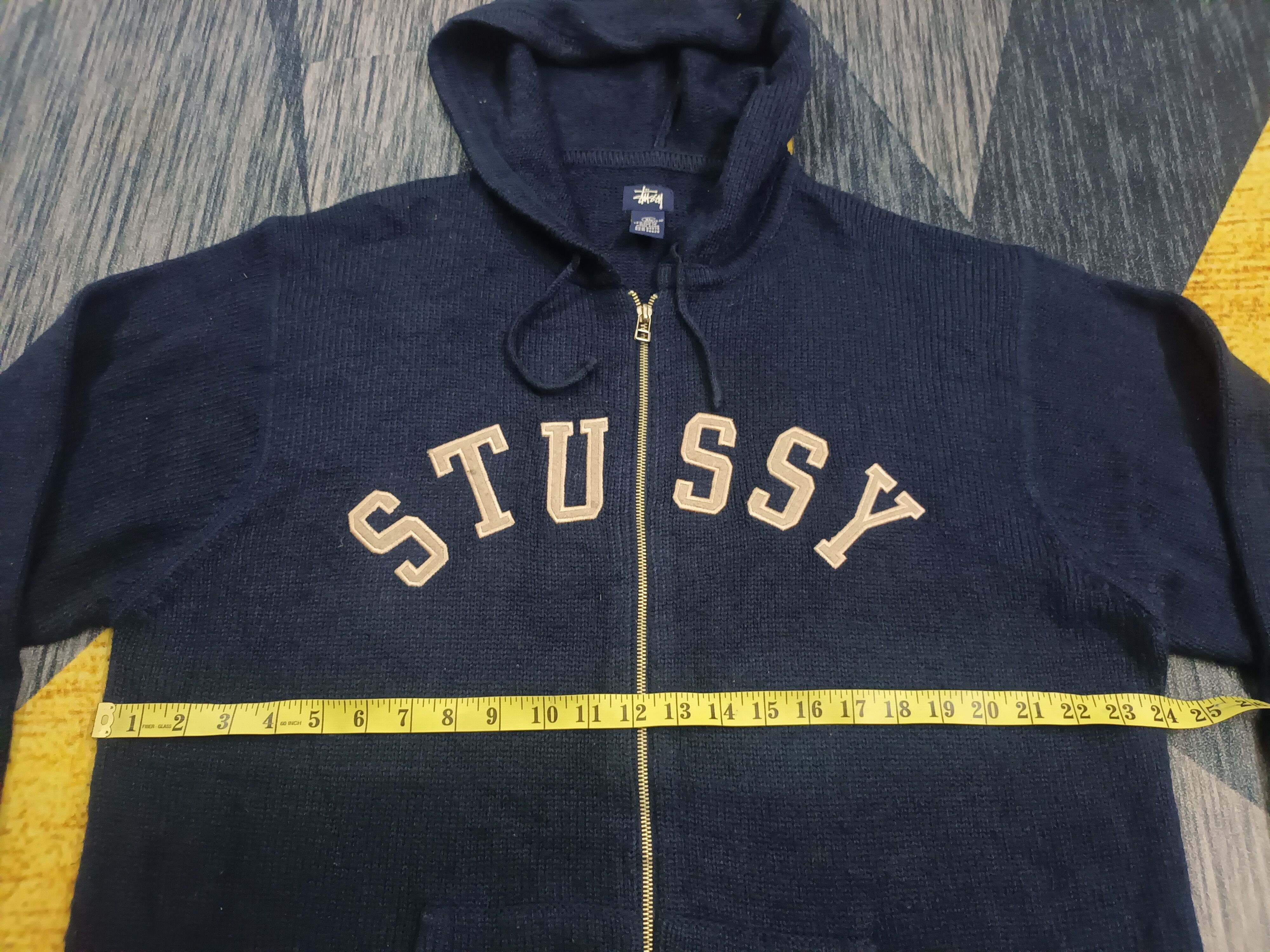 Stussy 🔥 STUSSY ZIPPER HOODIE SWEATSHIRT 🔥 Size US XL / EU 56 / 4 - 8 Thumbnail