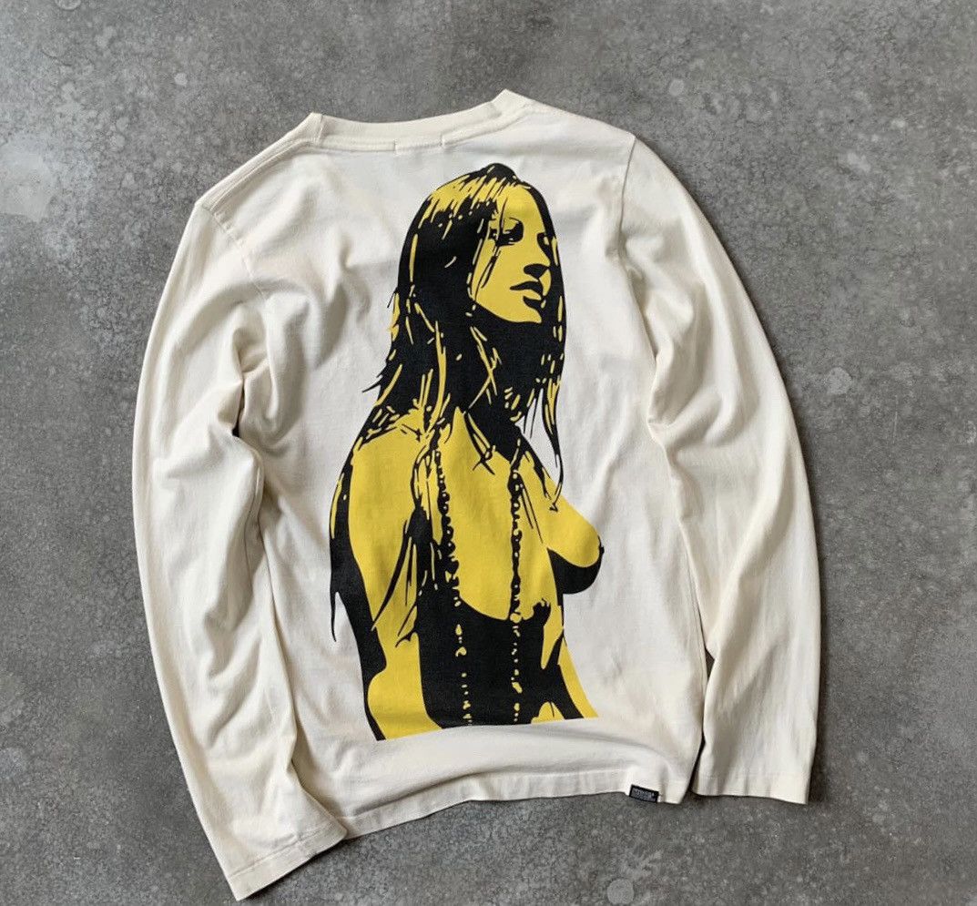 image of Hysteric Glamour L/s Tee, Men's (Size Small)