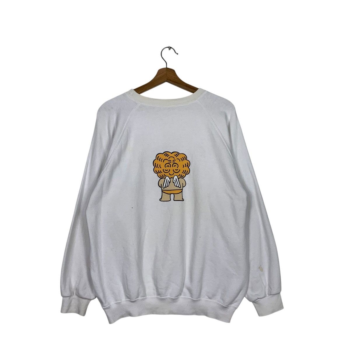 Japanese Brand Mami Poko Angels Mirror Print Graphics Sweatshirts #1950-C85 Size US M / EU 48-50 / 2 - 7 Thumbnail