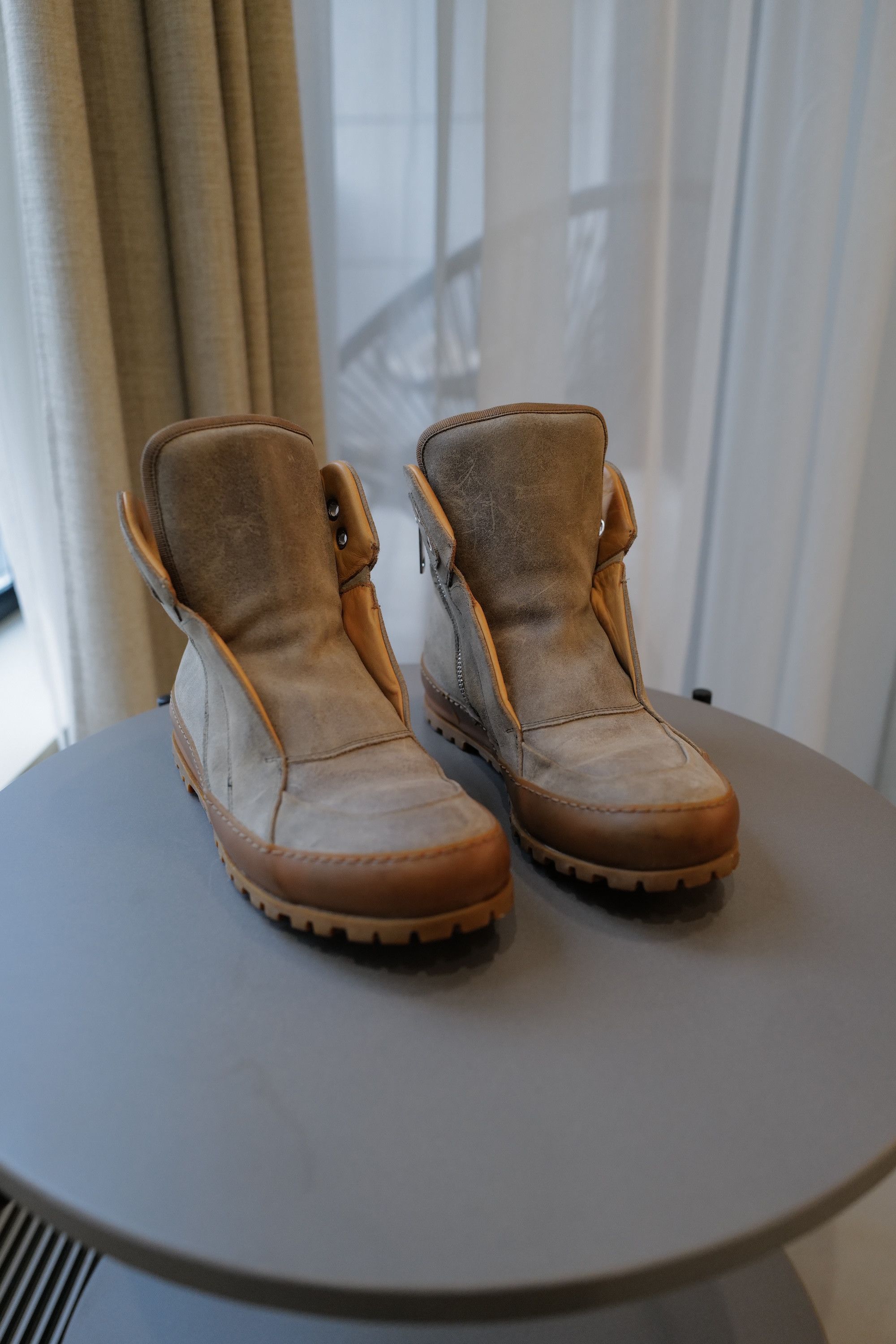 Premiata Premiata leather high-top zip boots Size US 7 / EU 40 - 16 Thumbnail
