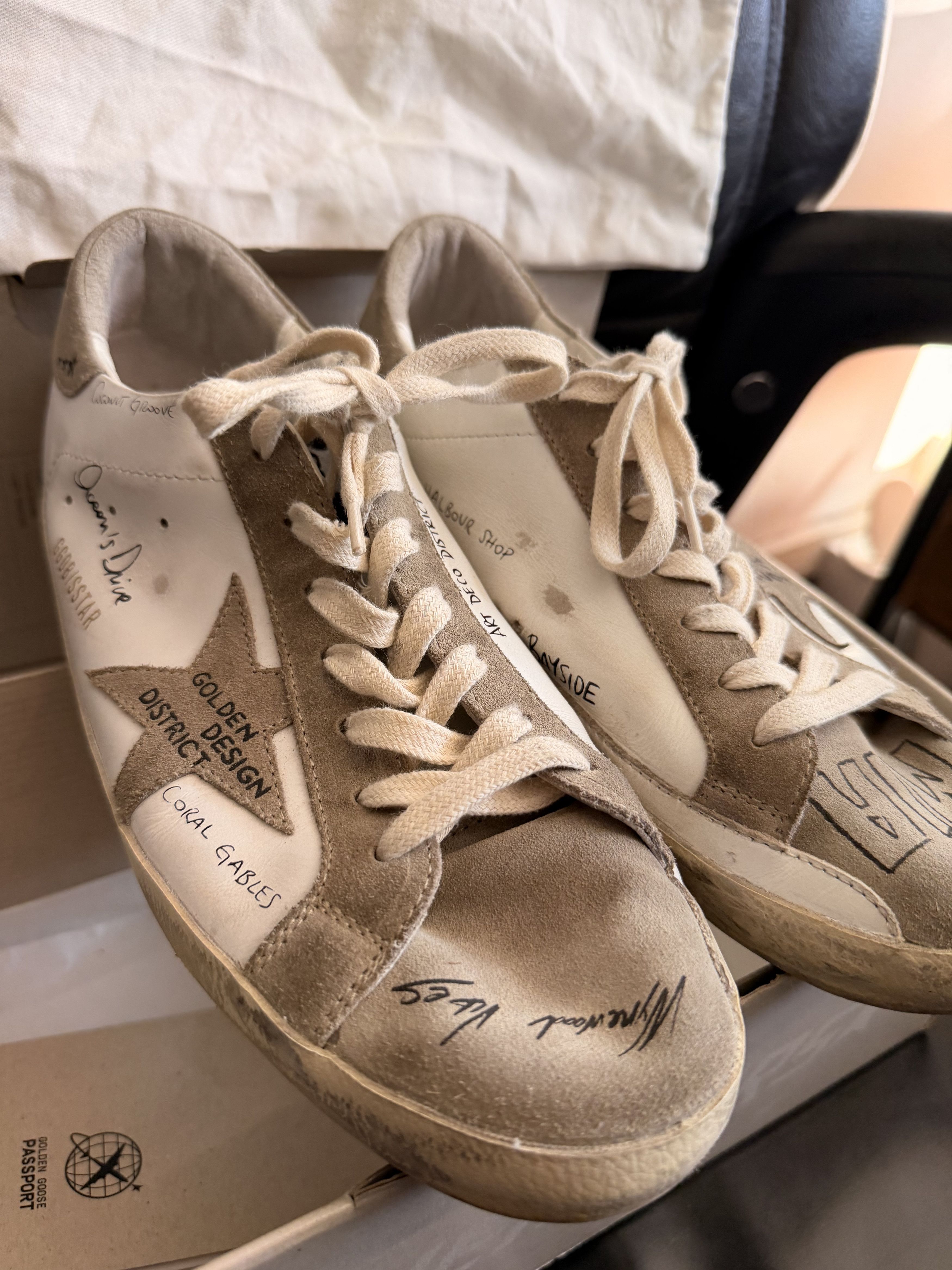 Golden Goose GOLDEN GOOSE SUPER STAR MIAMI JOURNEY Limited Edition Size US 10 / EU 43 - 6 Thumbnail