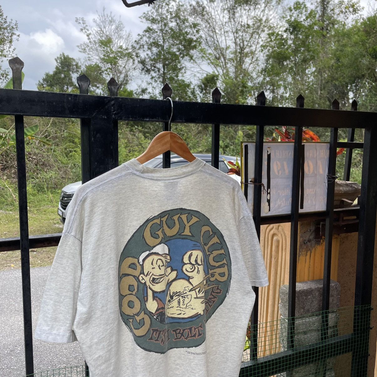 Lightning Bolt 🔥Vintage 1994 Lightning Bolt Popeye Graphic Surf Skate Tee Size US XL / EU 56 / 4 - 2 Thumbnail