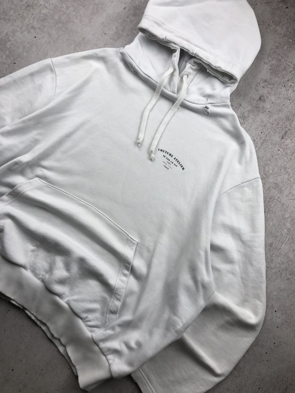 Ih Nom Uh Nit Ih Nom Uh Nit “Couture Atelier” Paris Avant Garde Hoodie Y2K Size US M / EU 48-50 / 2 - 2 Thumbnail