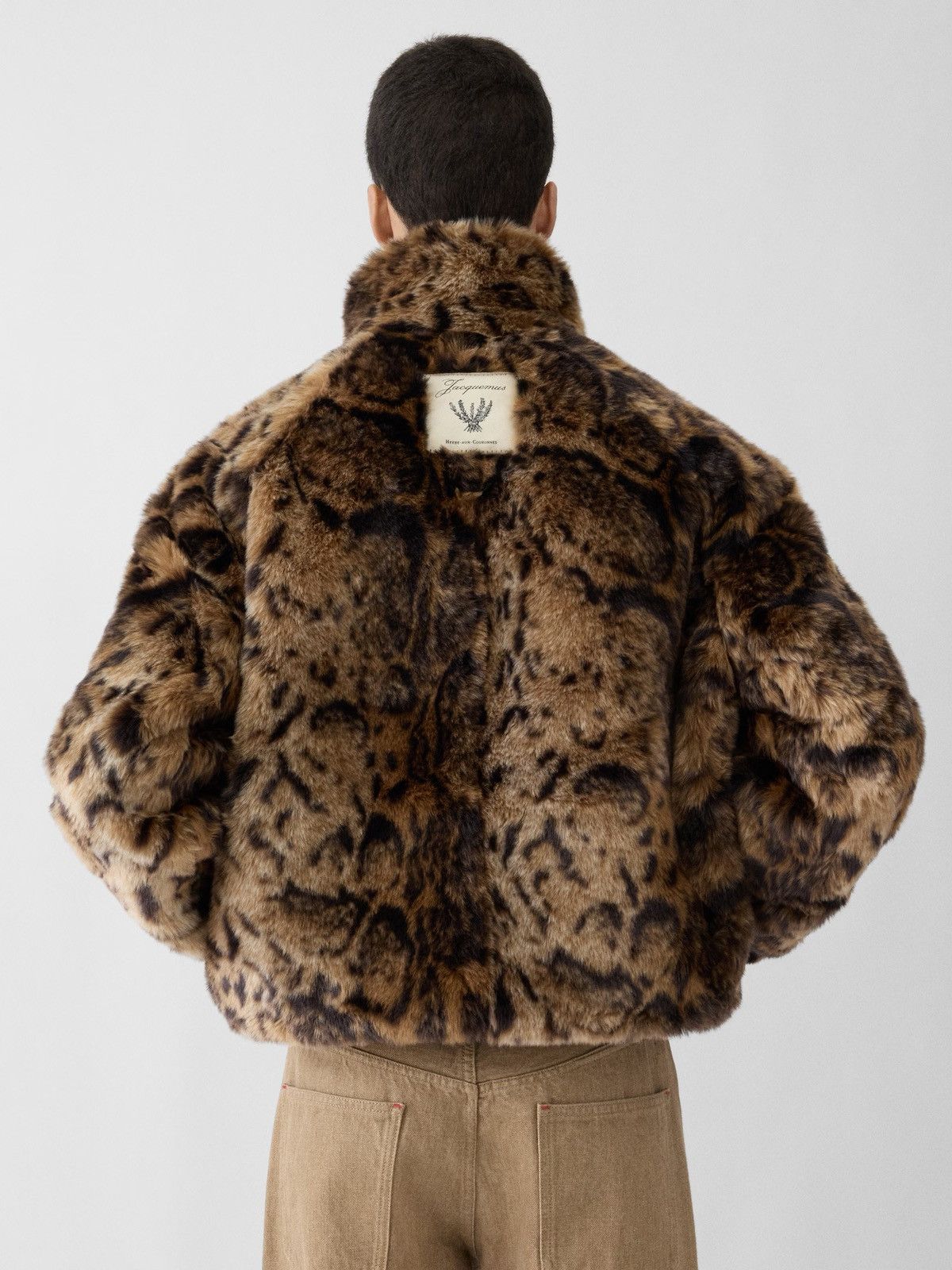 Jacquemus Jacquemus Fernando Leopard Jacket — 6 month global Waitlist Size US L / EU 52-54 / 3 - 3 Thumbnail