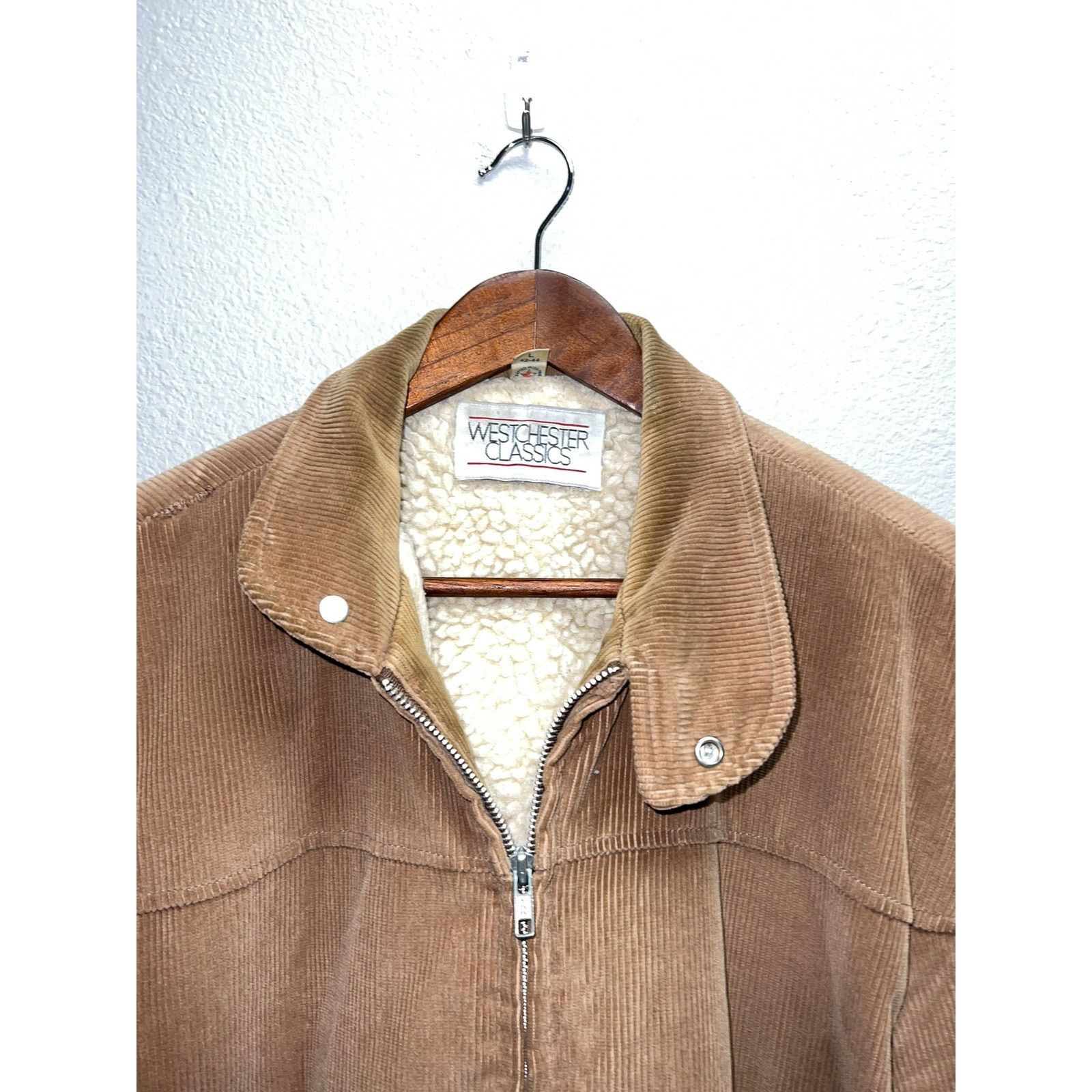 Vintage Vintage Corduroy Sherpa Jacket Brown Westchester Classics L Size US L / EU 52-54 / 3 - 2 Thumbnail