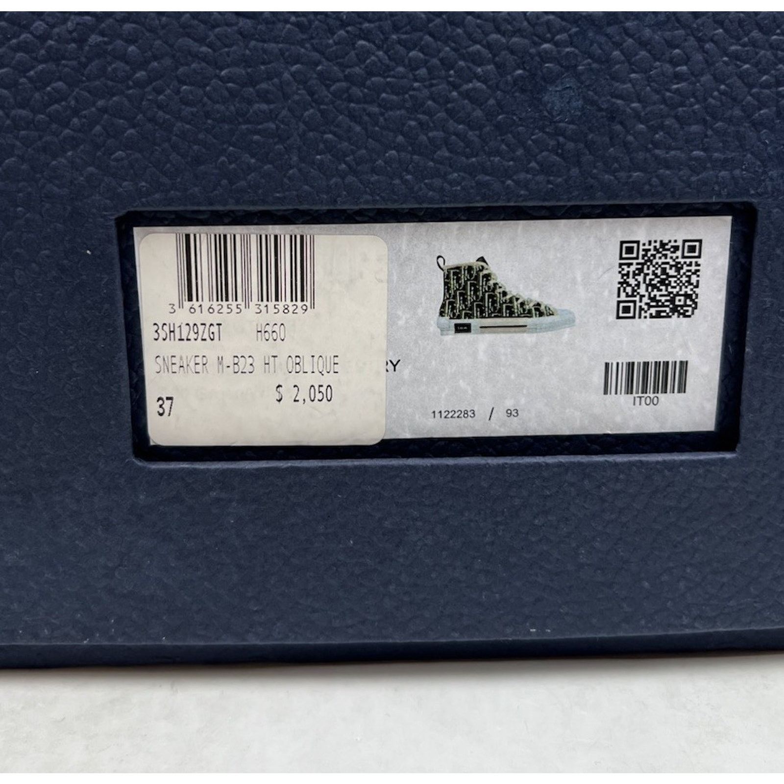 Dior Size 37EU/5M - Dior b23 Oblique Olive Tapestry High Size US 5 / EU 37 - 8 Thumbnail