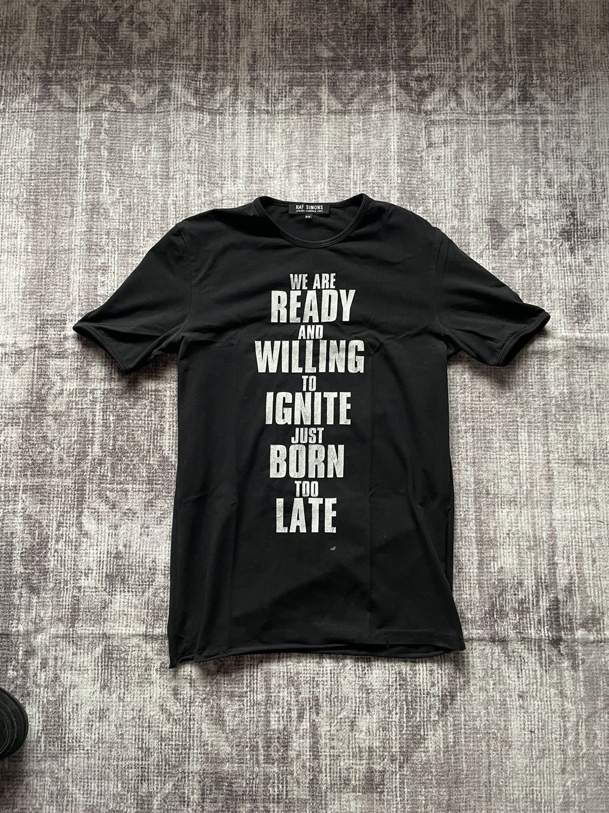Raf Simons Raf Simons SS02 ready to ignite tee shirt Size US M / EU 48-50 / 2 - 1 Thumbnail