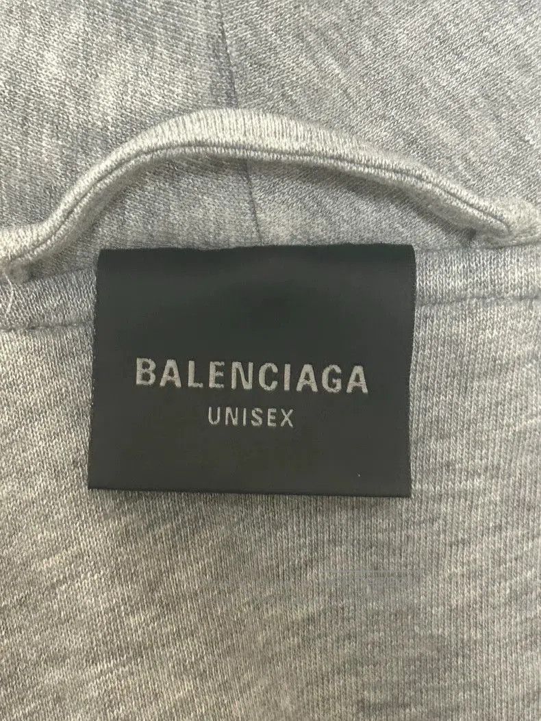 Balenciaga Balenciaga Gray Hoodie Sweatshirt with Tags. Size US S / EU 44-46 / 1 - 3 Thumbnail