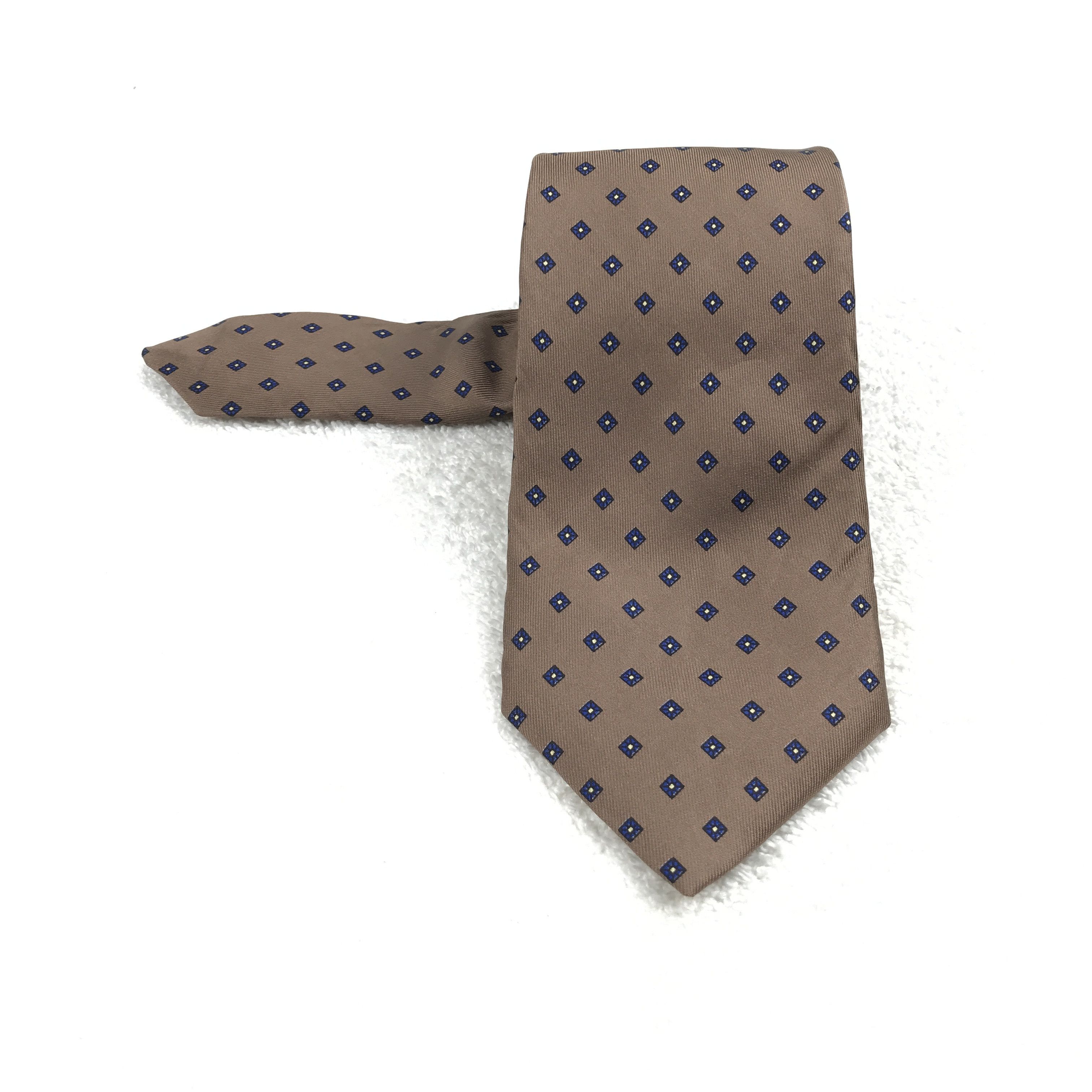 Vintage Vintage Enrico Guccini Silk Necktie Size ONE SIZE - 1 Thumbnail