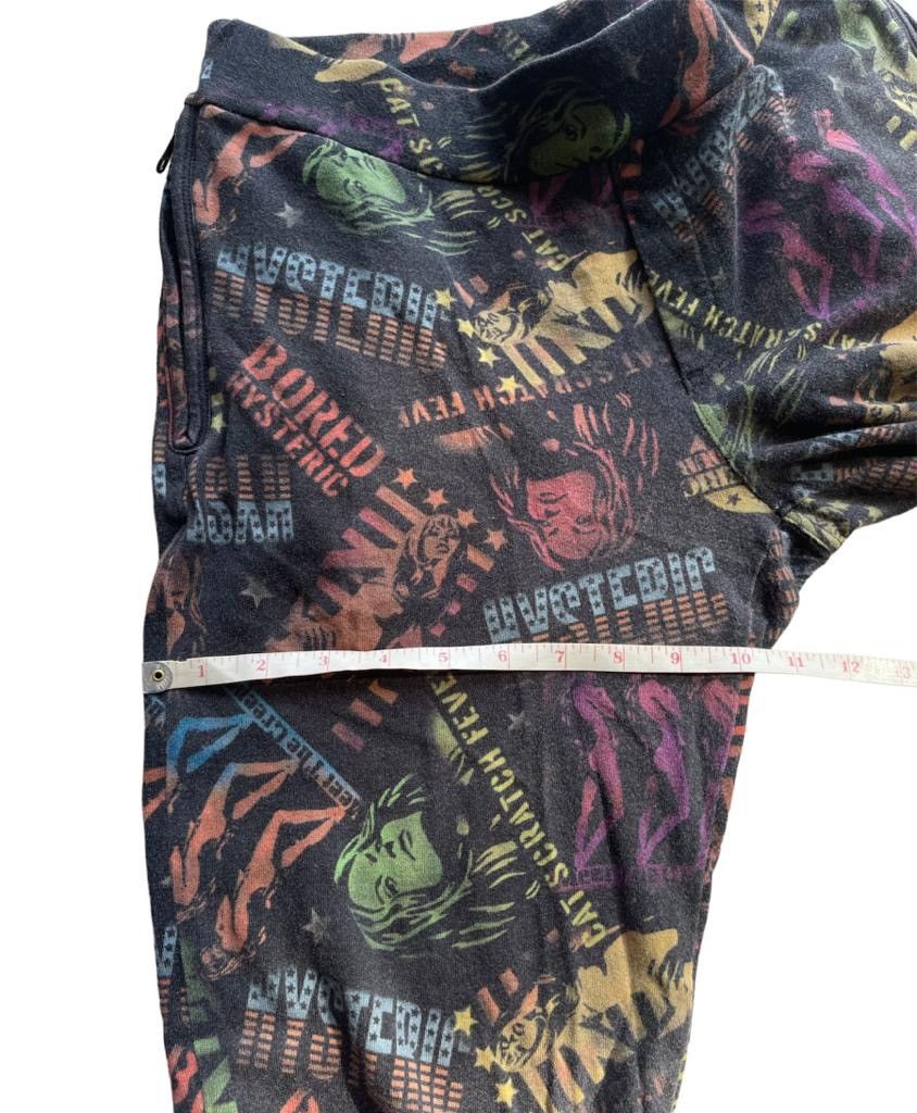 Hysteric Glamour hysteric glamours Monogram Print Pants Size US 31 - 7 Thumbnail