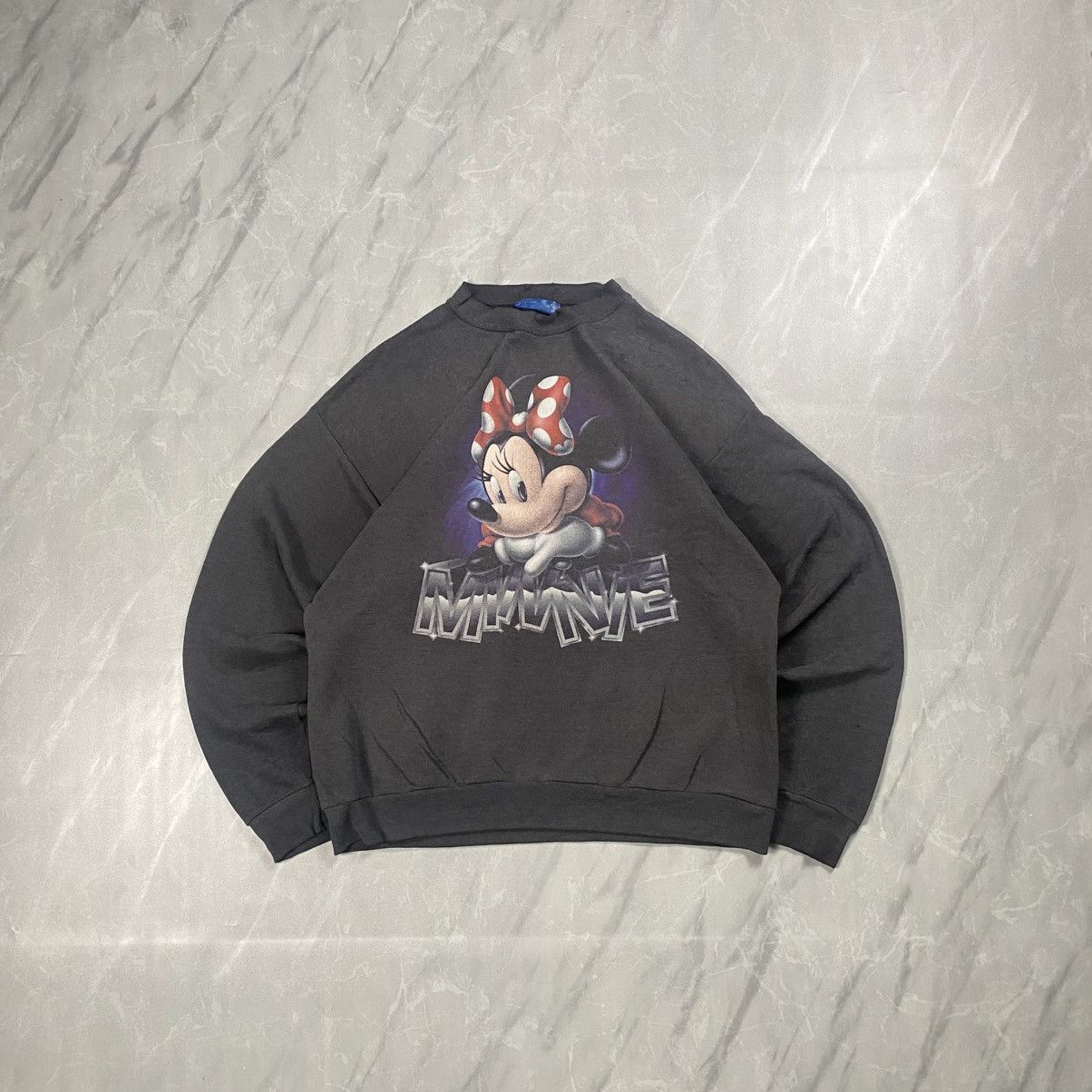 Mickey Mouse Rare Vintage 90s Tokyo Disney Minnie Mouse Distressed Size US L / EU 52-54 / 3 - 1 Thumbnail