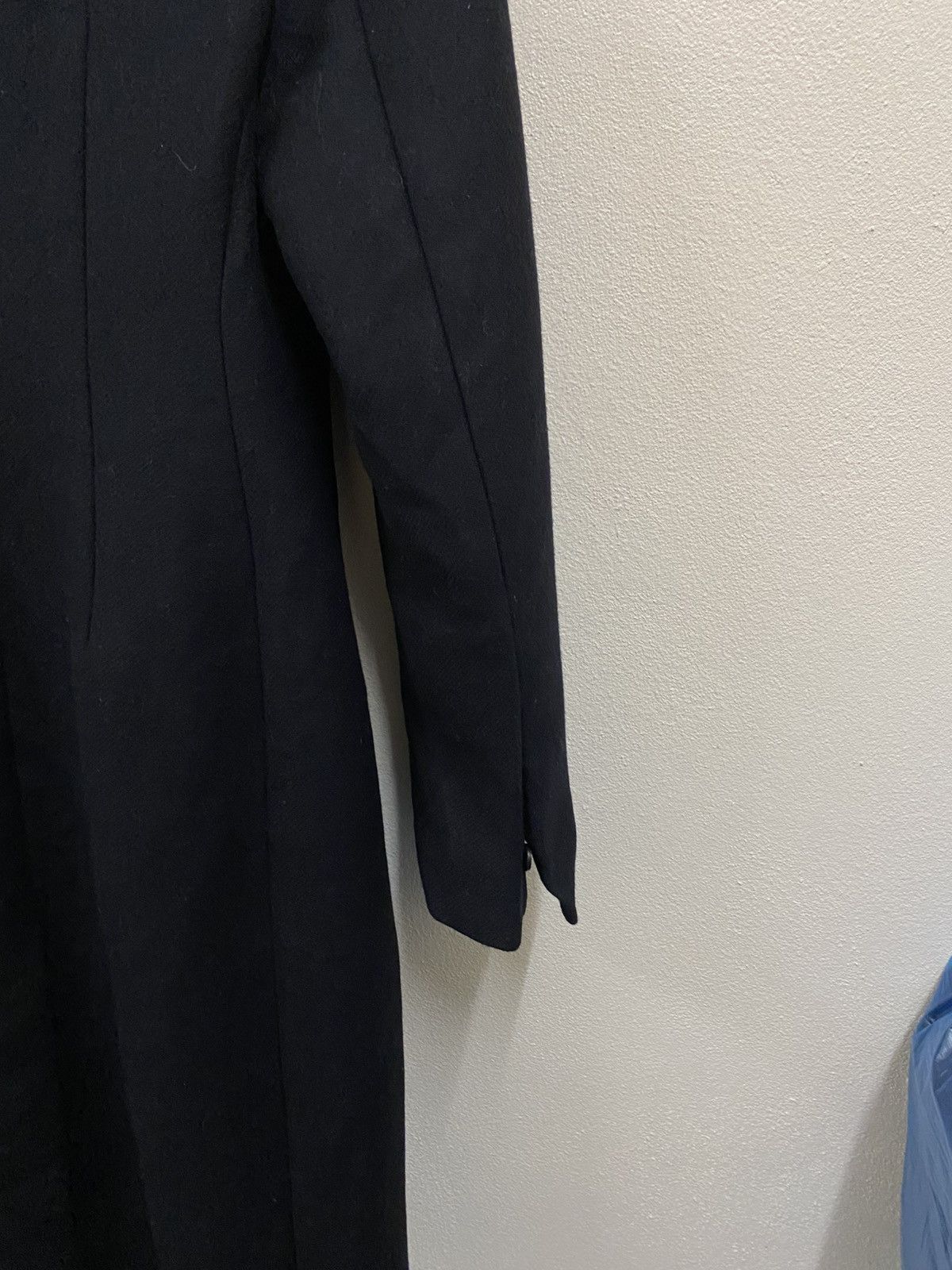 Cos Cos Black Wool Coat Jacket Size XS / US 0-2 / IT 36-38 - 5 Thumbnail