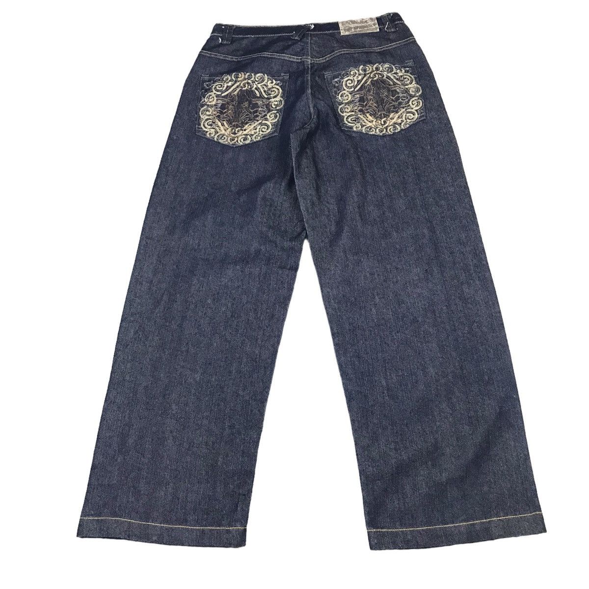 【QUALISARTIFPEREO】DIRTY BAGGY PANTS OEM Old Vintage Color Streetwear Custom Design Baggy Pants