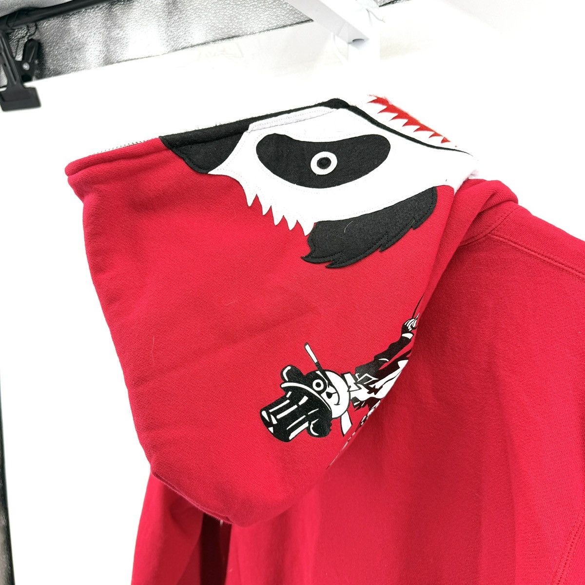 Bape Bape Panda Shark Zip Up Hoodie Size Medium Size US L / EU 52-54 / 3 - 5 Thumbnail