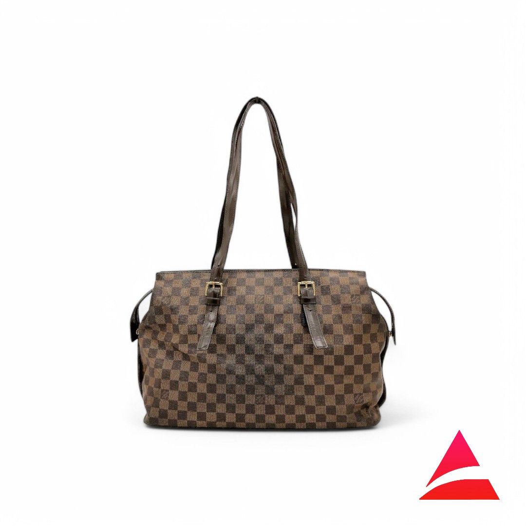 Louis Vuitton Chelsea Damier Handbag Tote Shoulder Bag