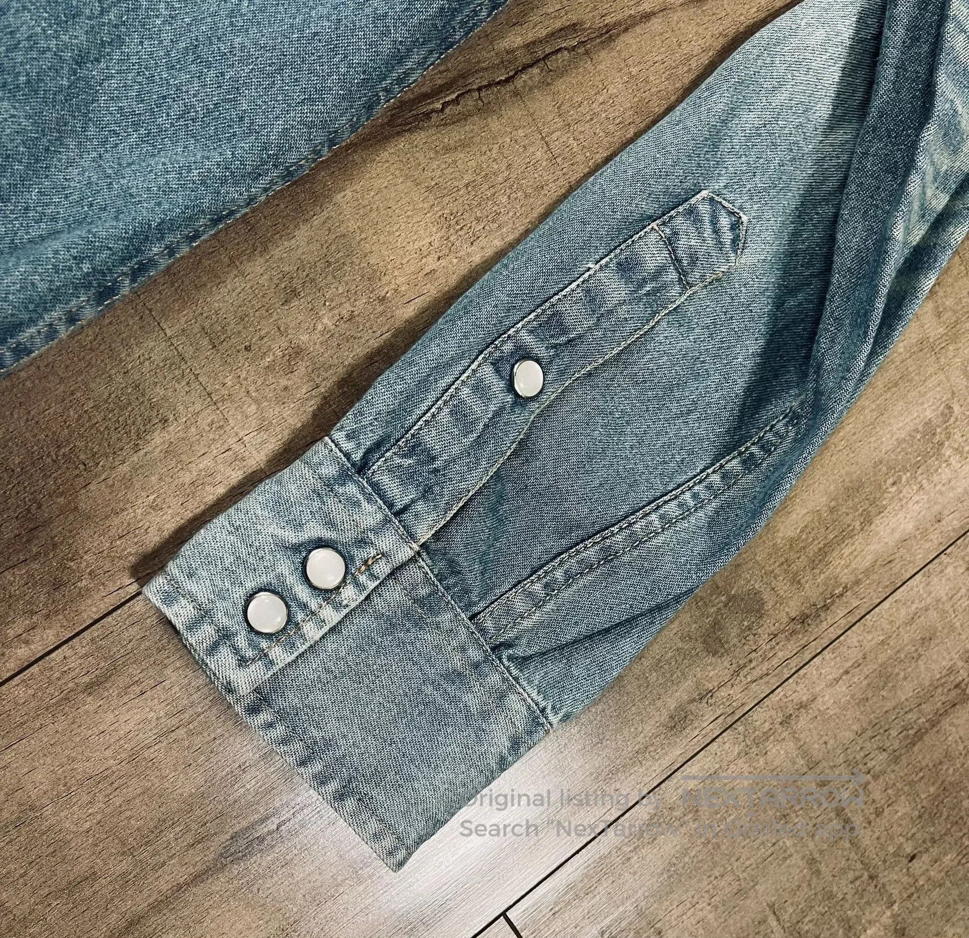 RRL Ralph Lauren RRL Vintage Washed American Shirt. Size US M / EU 48-50 / 2 - 4 Thumbnail