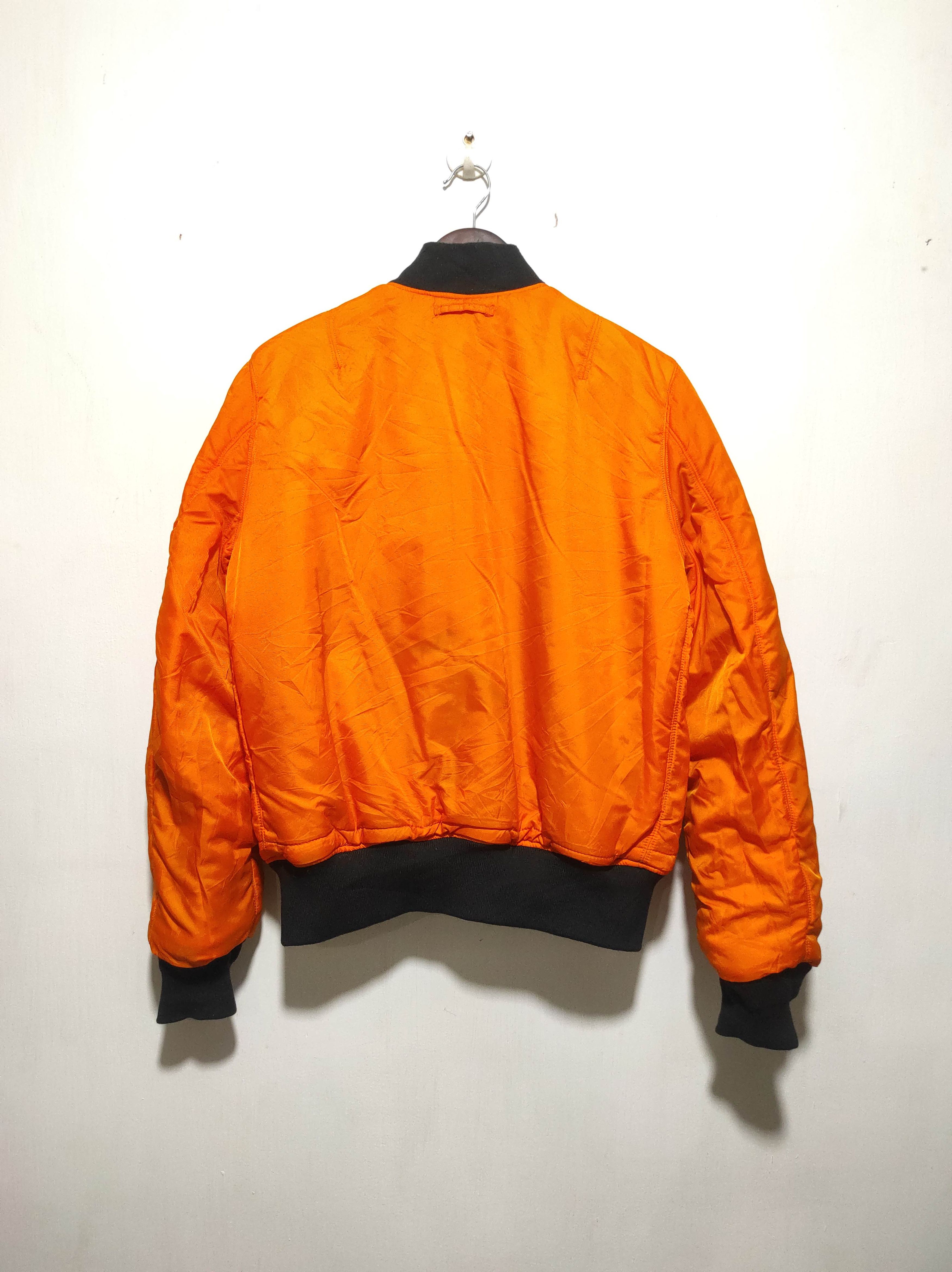 Alpha Industries Vintage Alpha Industries Riversible MA-1 Bomber Jacket Black Size US L / EU 52-54 / 3 - 15 Thumbnail