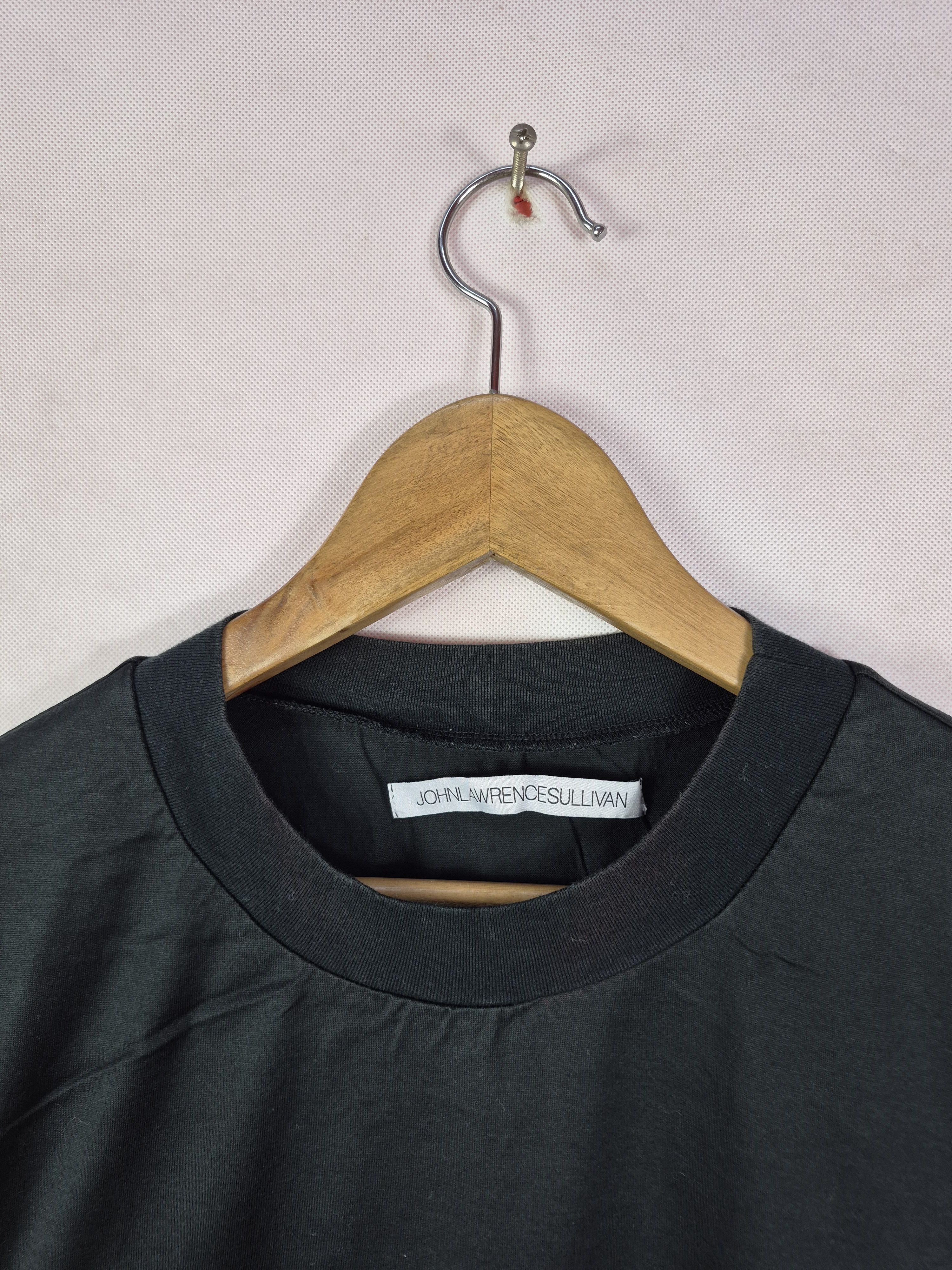 🔥 John Lawrence Sullivan Plain Black Shirt